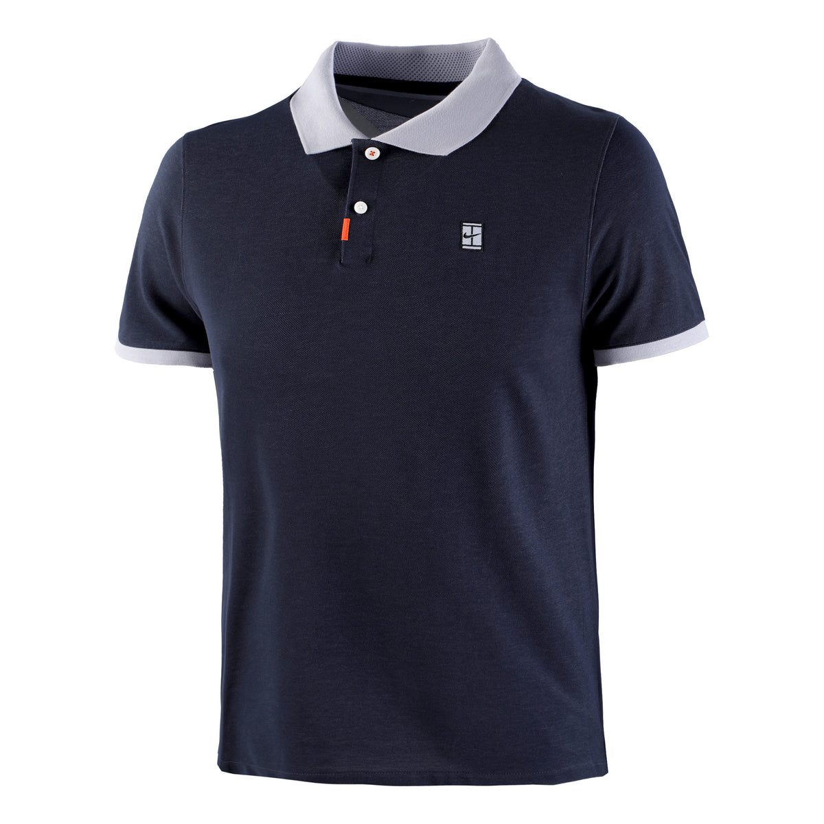 Nike Slam Slim Polo Heren - donkerblauw, lichtblauw