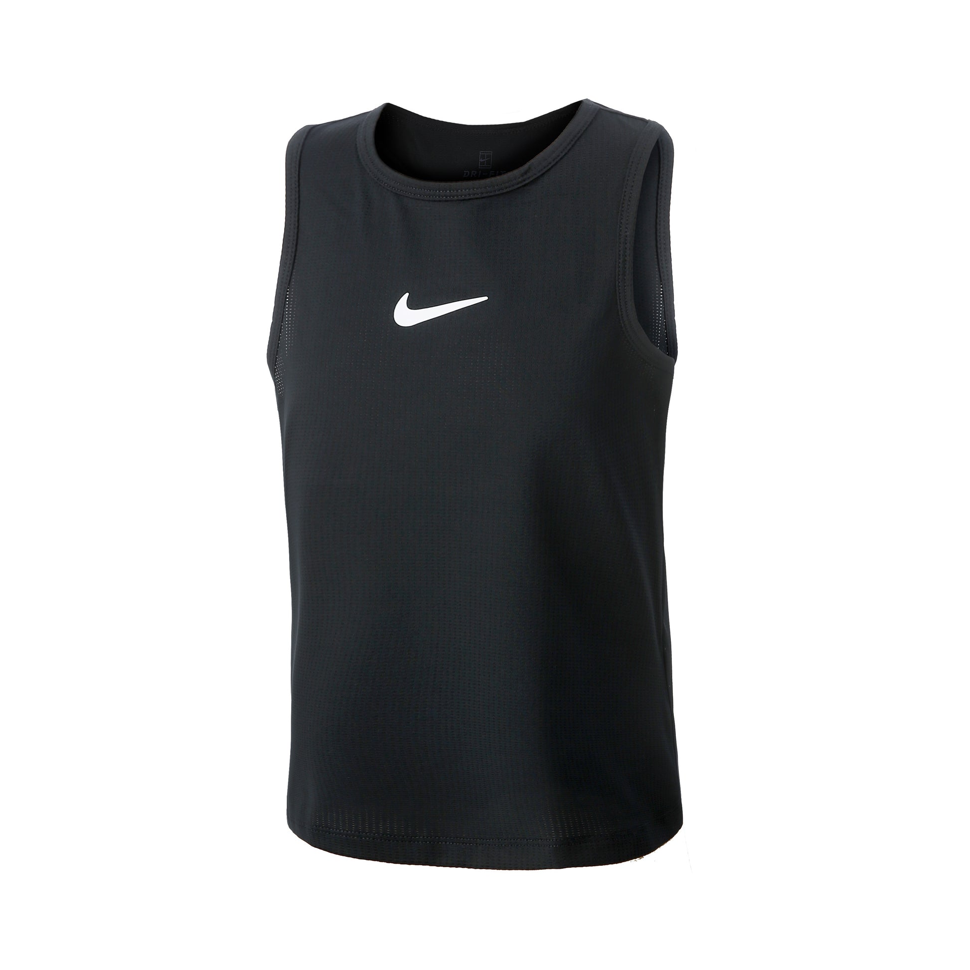 Nike Dri-Fit Victory Tanktop Meisjes-Zwart,Wit