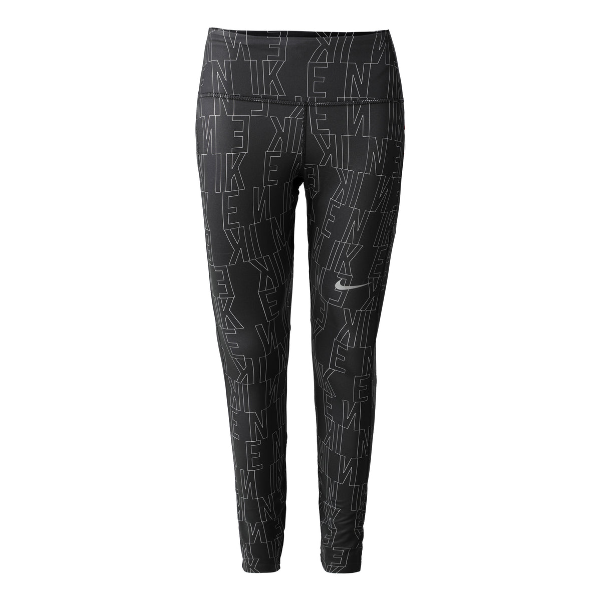 Nike Dri-Fit DVN Fast Tight Dames-Zwart,Grijs