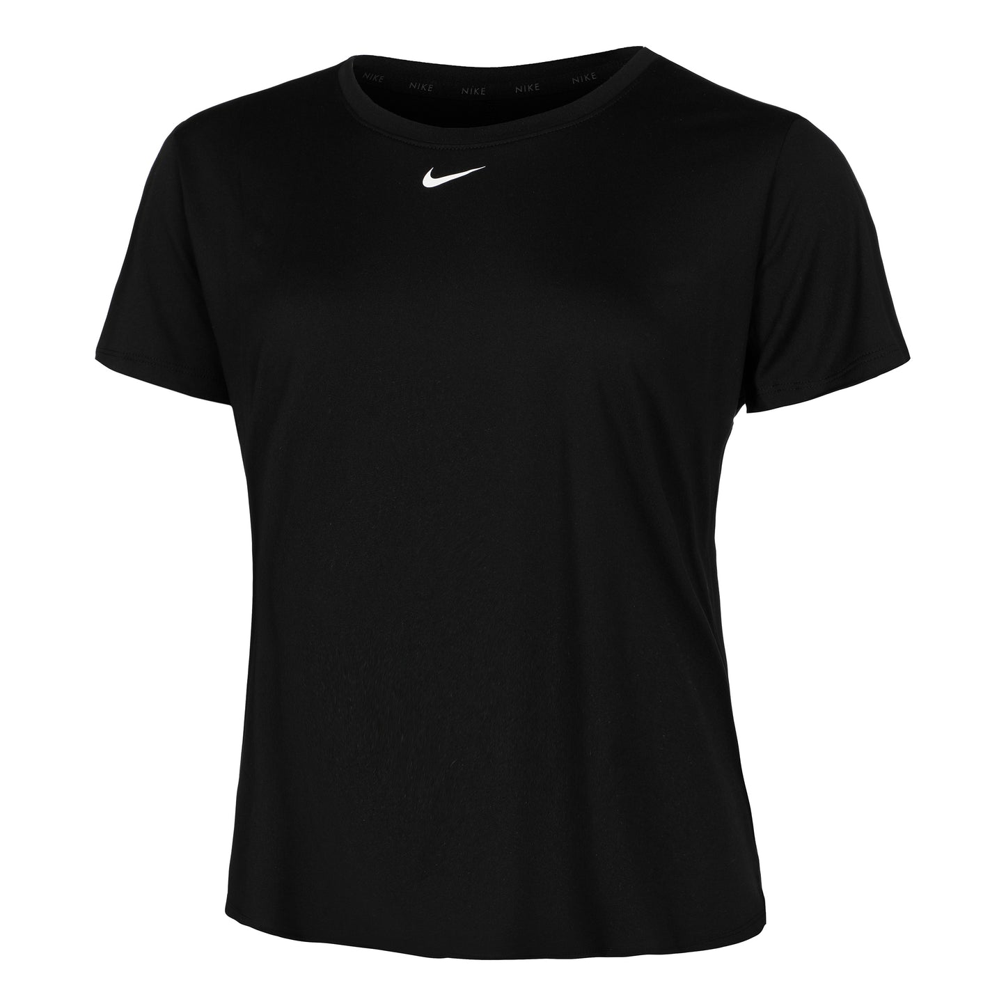 Nike Dri-Fit One STD T-shirt Dames - zwart, wit