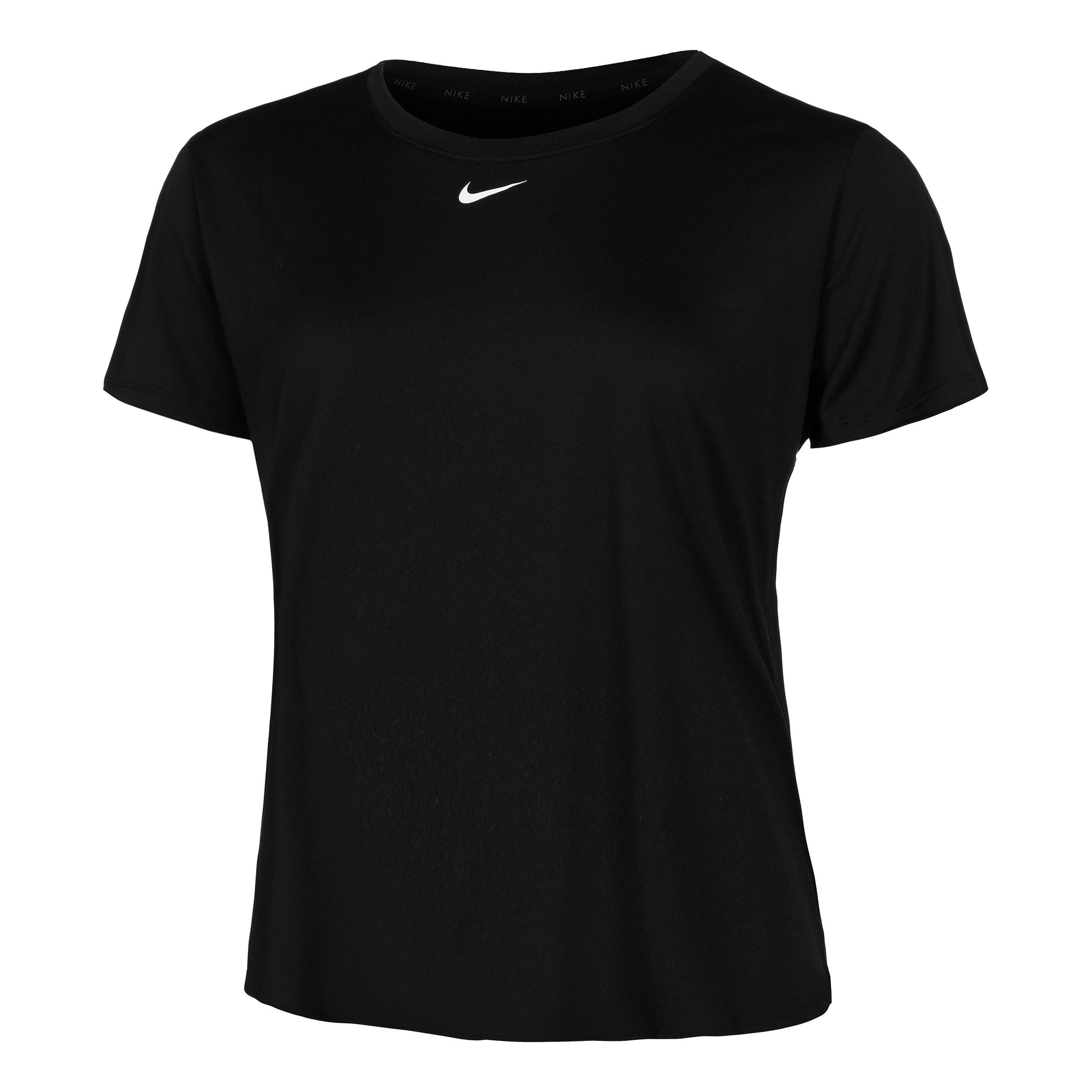 Nike Dri-Fit One STD T-shirt Dames - zwart, wit