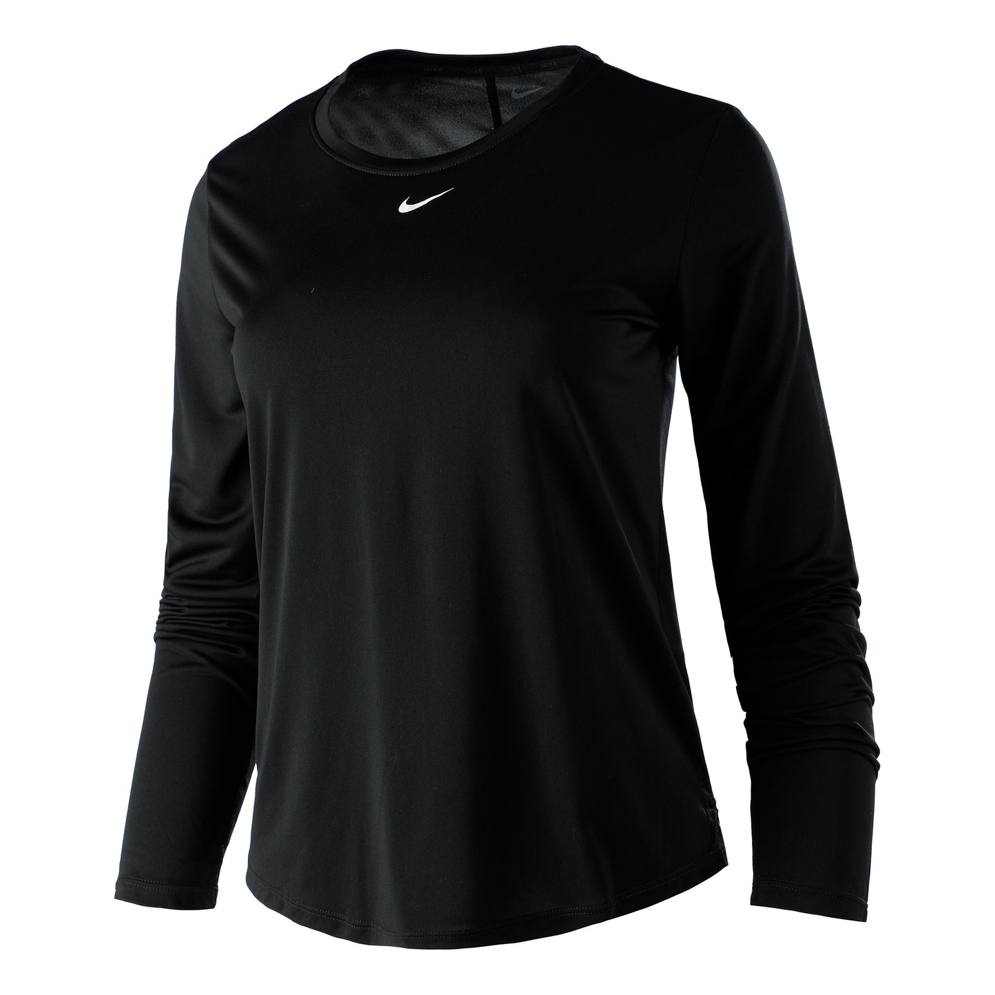 Nike Dri-Fit One Standard Longsleeve Dames - zwart, wit