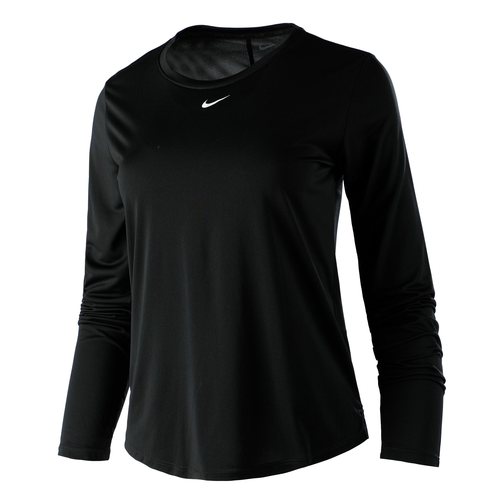 Nike Dri-Fit One Standard Longsleeve Dames - zwart, wit