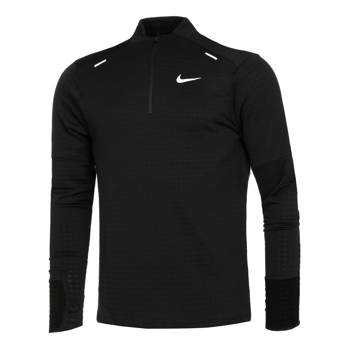 Nike TF Repel Element Half-Zip Quarter-Zip Running Longsleeve Heren - zwart,