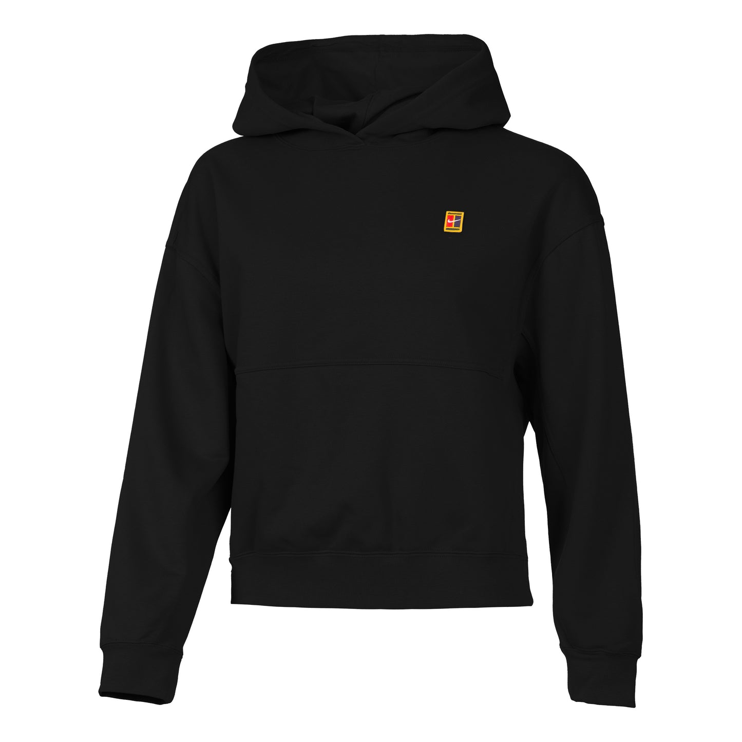 Nike Dri-Fit Court Heritage Fleece Sweater met capuchon Dames - zwart,