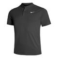 Dri-Fit Court Blade Solid Polo Heren - zwart,