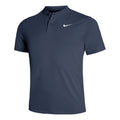 Dri-Fit Court Blade Solid Polo Heren - donkerblauw,