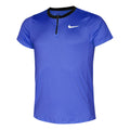 Dri-Fit Court Polo Heren - blauw, zwart