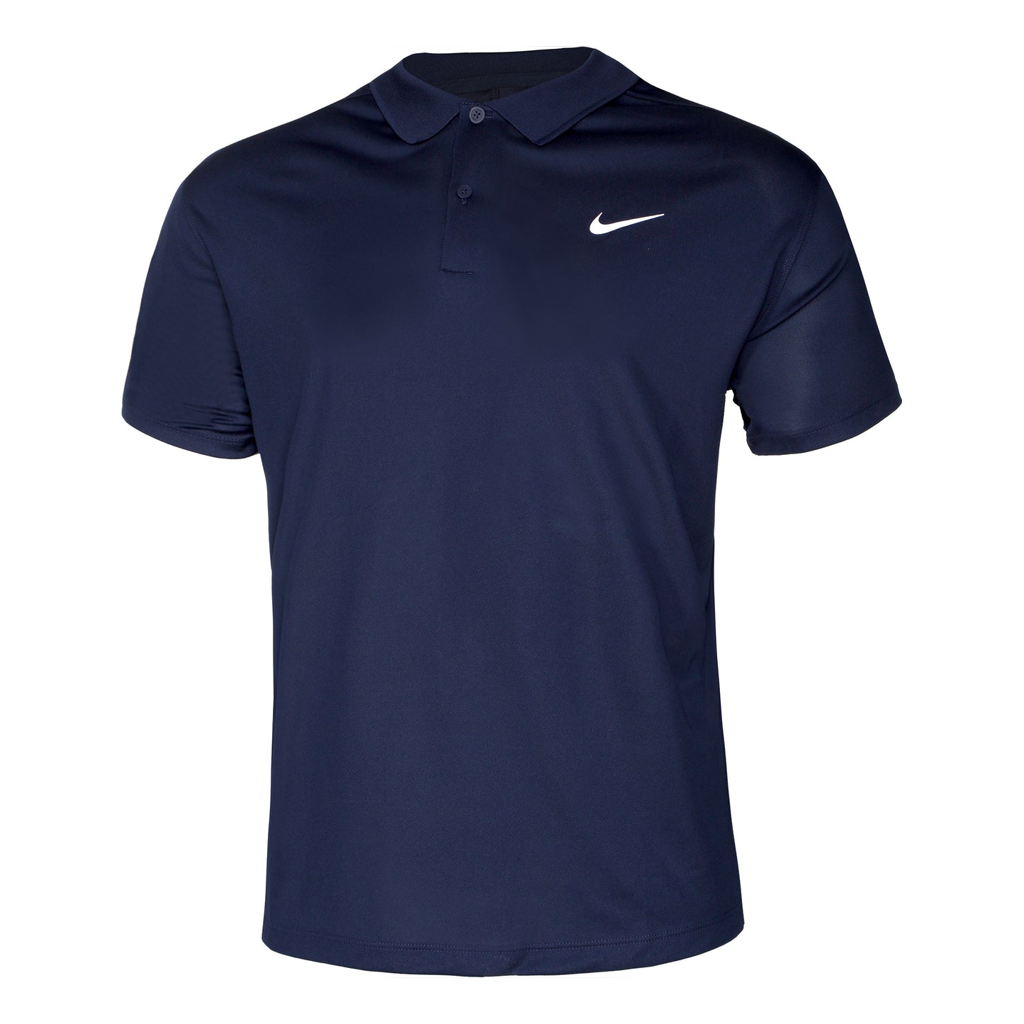 Nike Dri-Fit Victory Court Pique Polo Heren - donkerblauw,