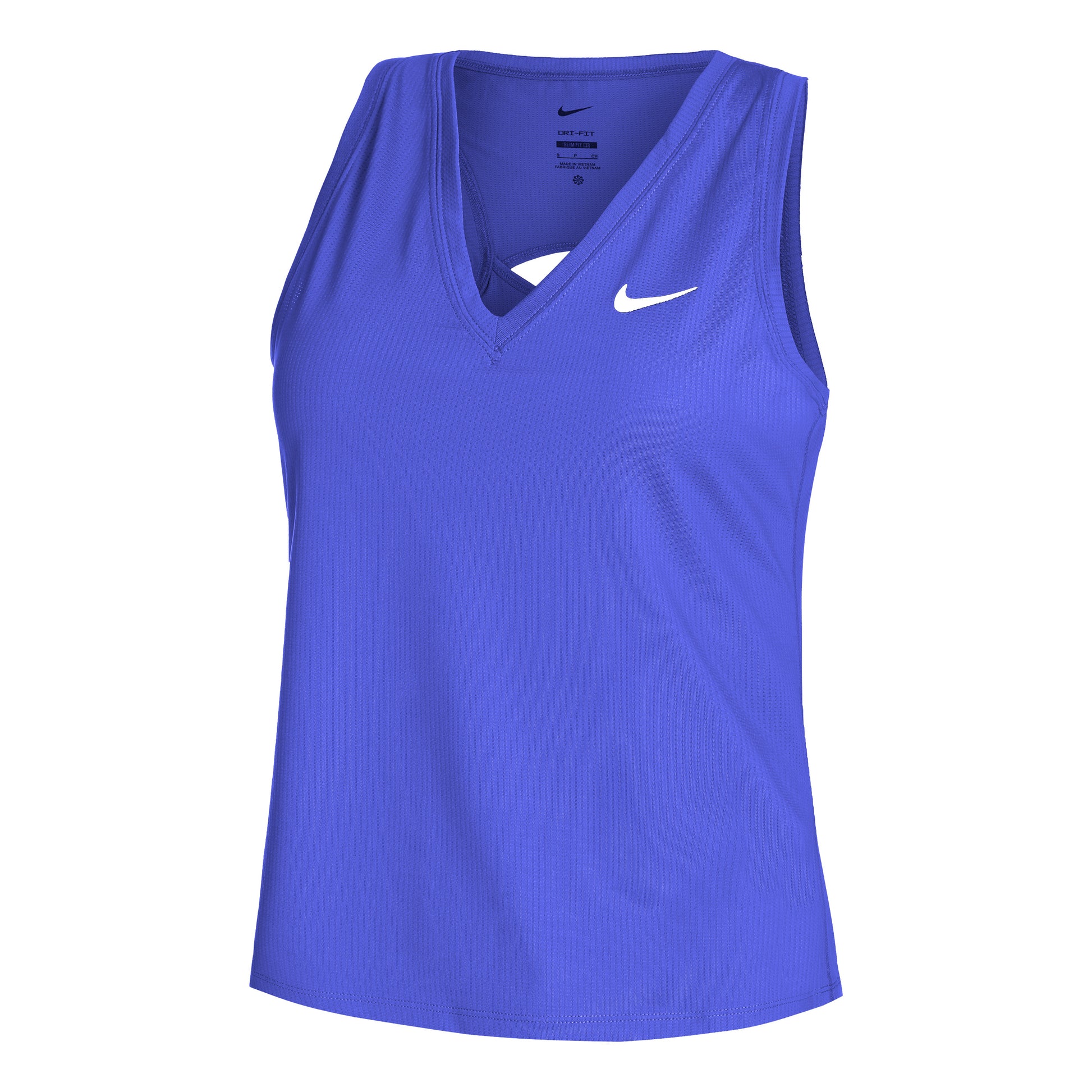 Nike Dri-Fit Victory Court Tanktop Dames - blauw,