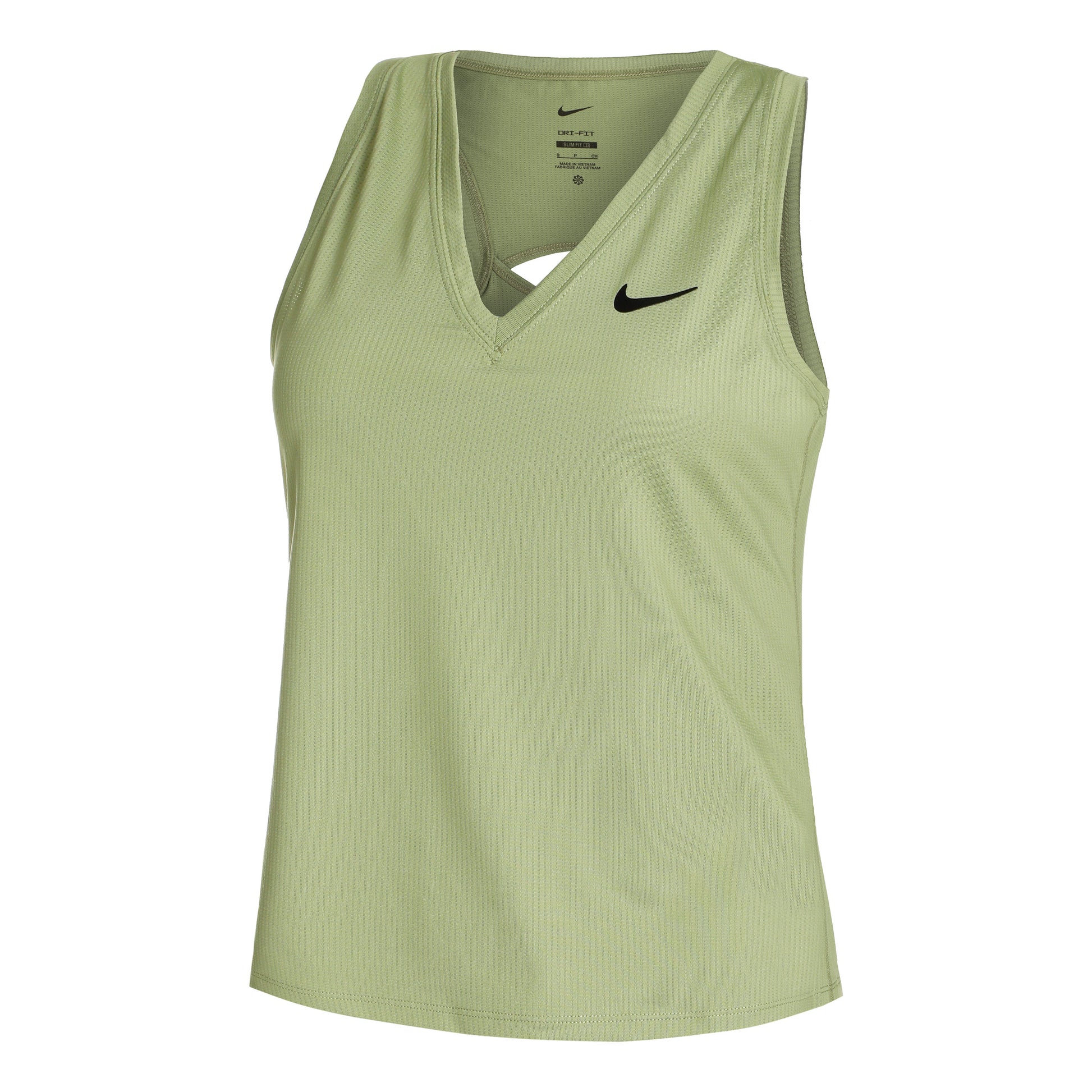 Nike Dri-Fit Victory Court Tanktop Dames - olijf,