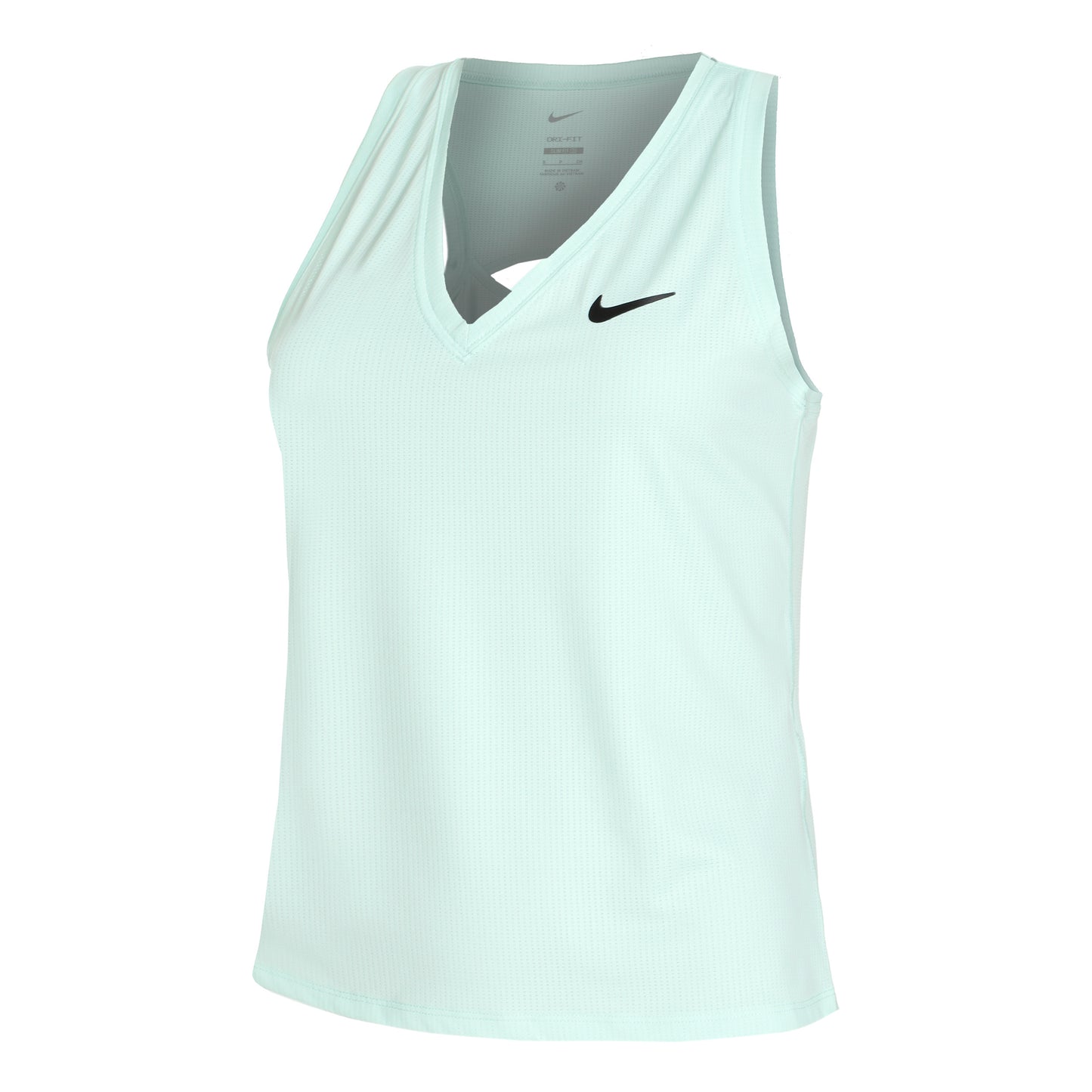 Nike Dri-Fit Victory Court Tanktop Dames - mint, zwart