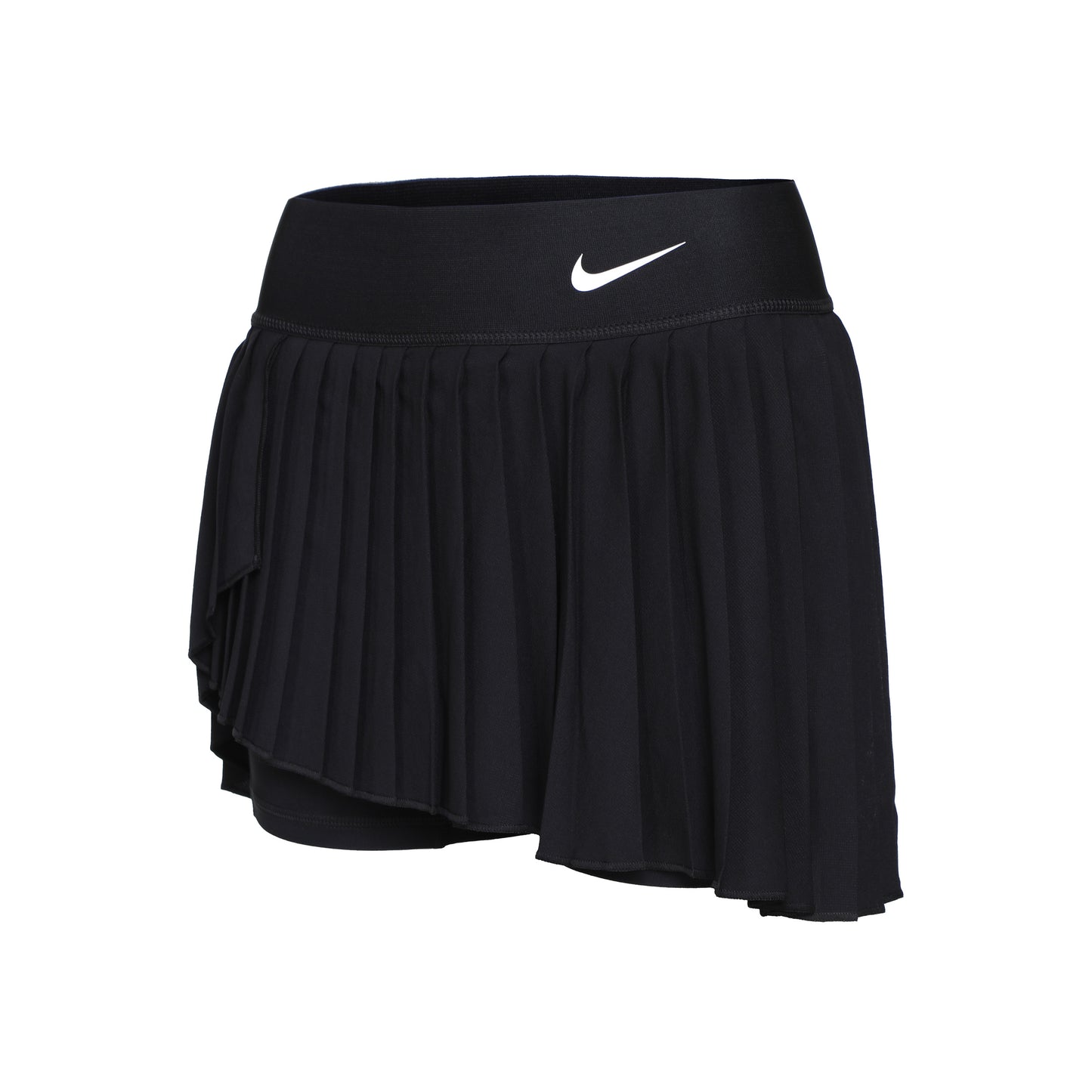Nike Dri-Fit Court Pleated Rok Dames - zwart, wit