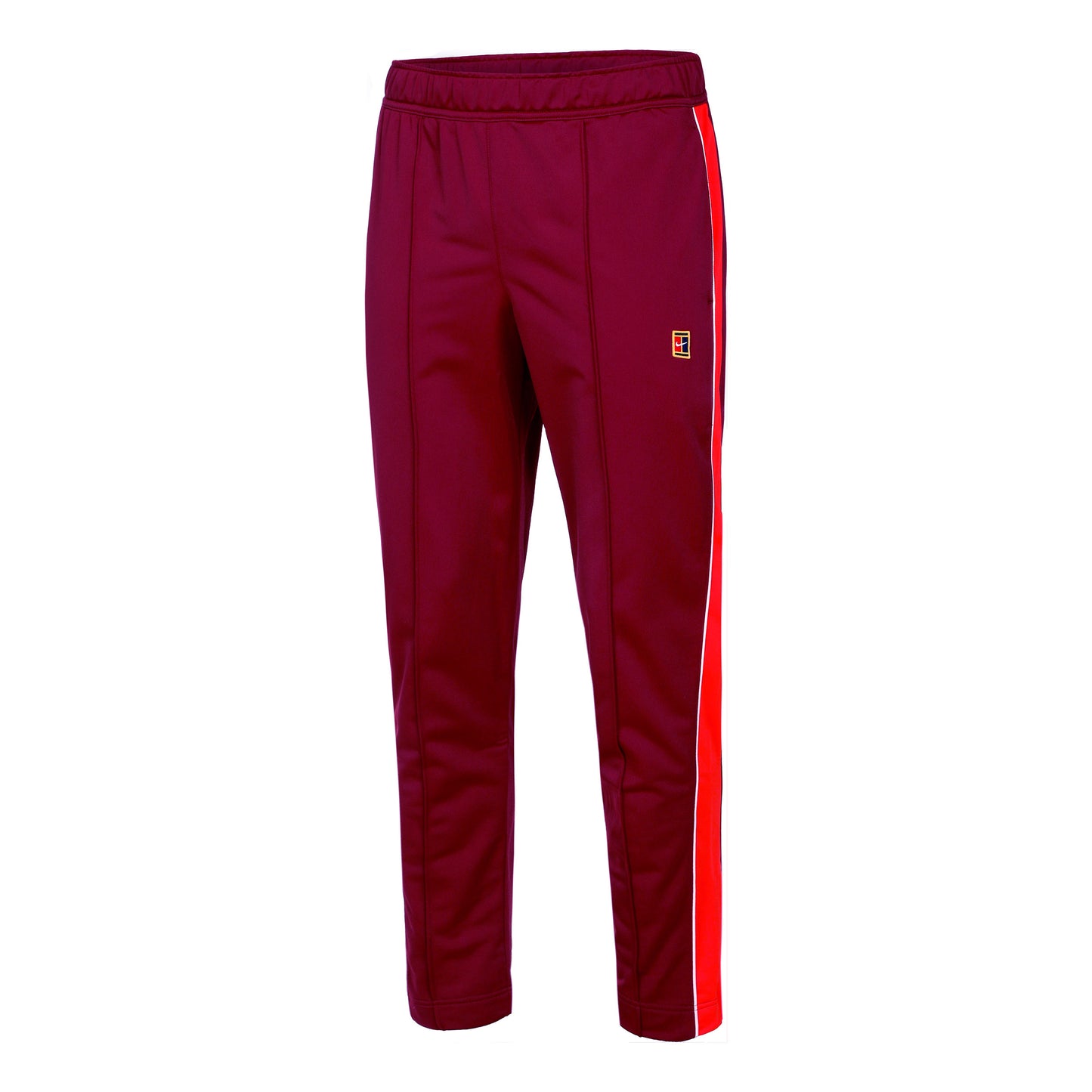Nike Court Heritage Suit Trainingsbroek Heren - donkerrood, oranje