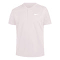 Dri-Fit Court Blade Solid Polo Heren - roze, wit