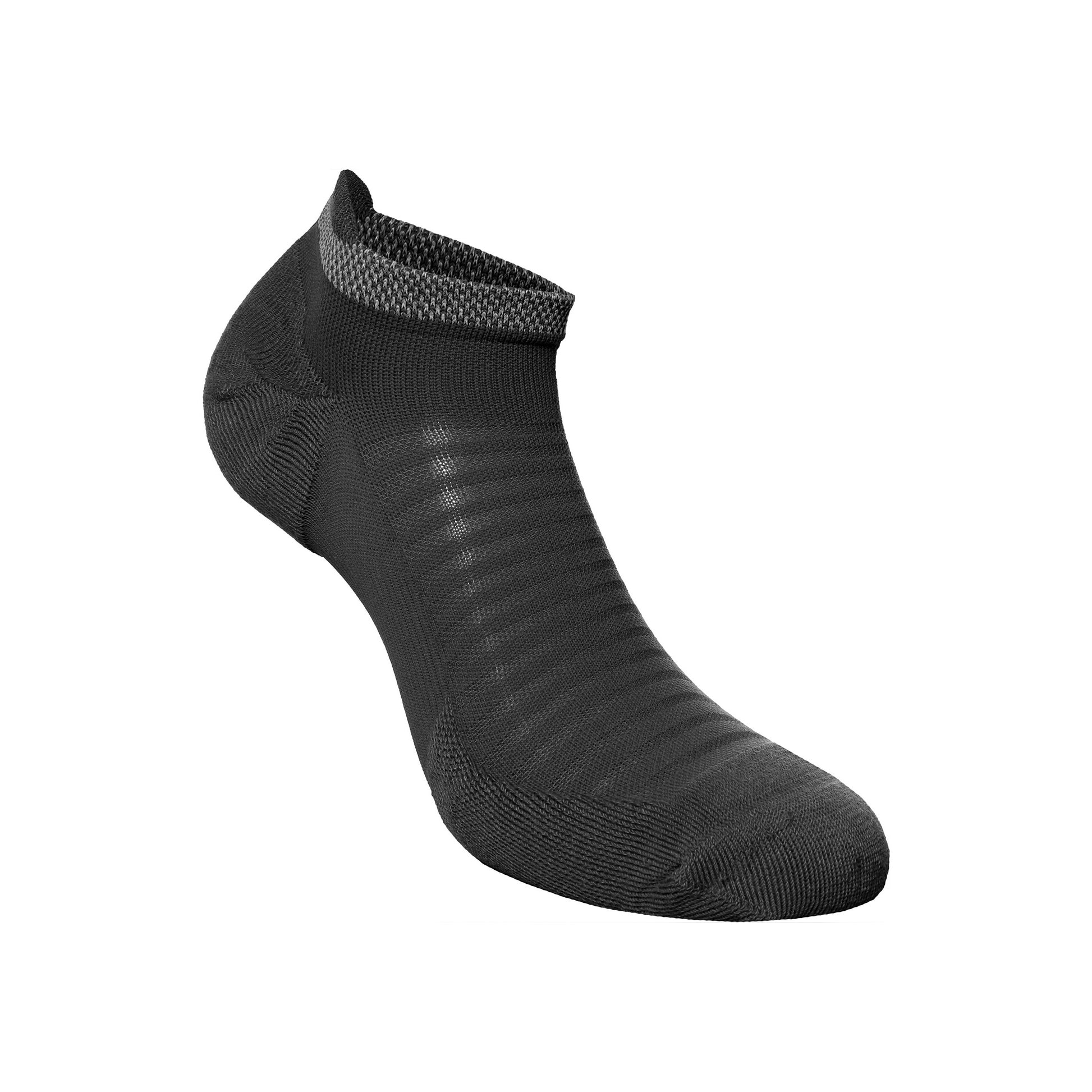 Nike Spark Cushioned No-Show Running Hardloopsokken-Zwart,Grijs