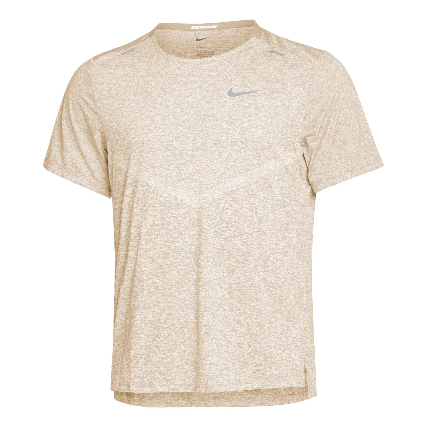 Nike Dri-Fit Rise 365 Running Hardloopshirt Heren - brons,