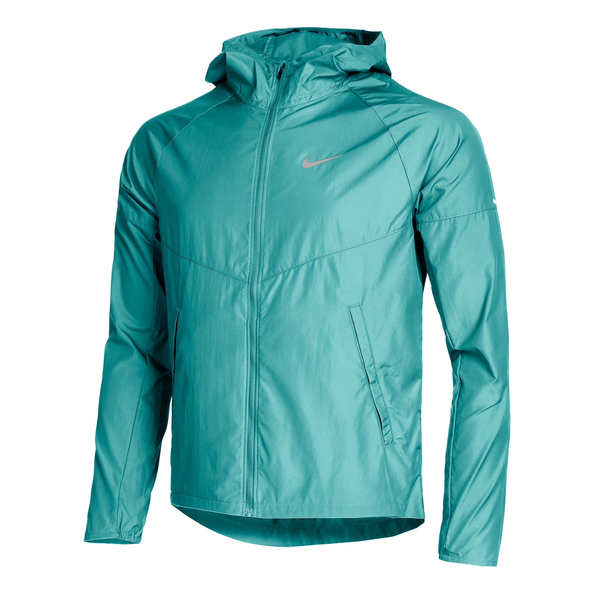 Nike Miler Hardloopjas Heren - blauw, grijs