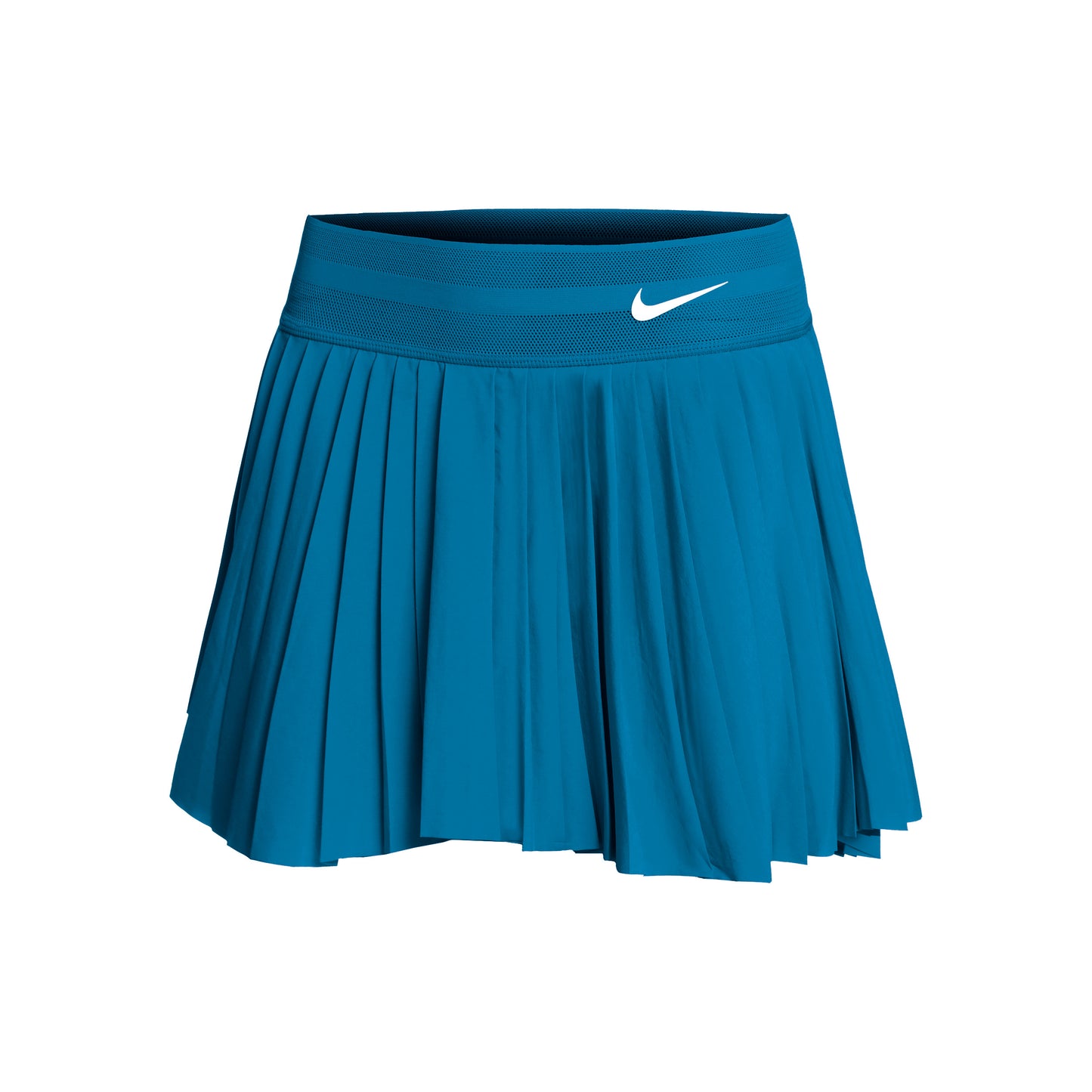 Nike Dri-Fit Court Slam Rok Dames - petrolblauw,