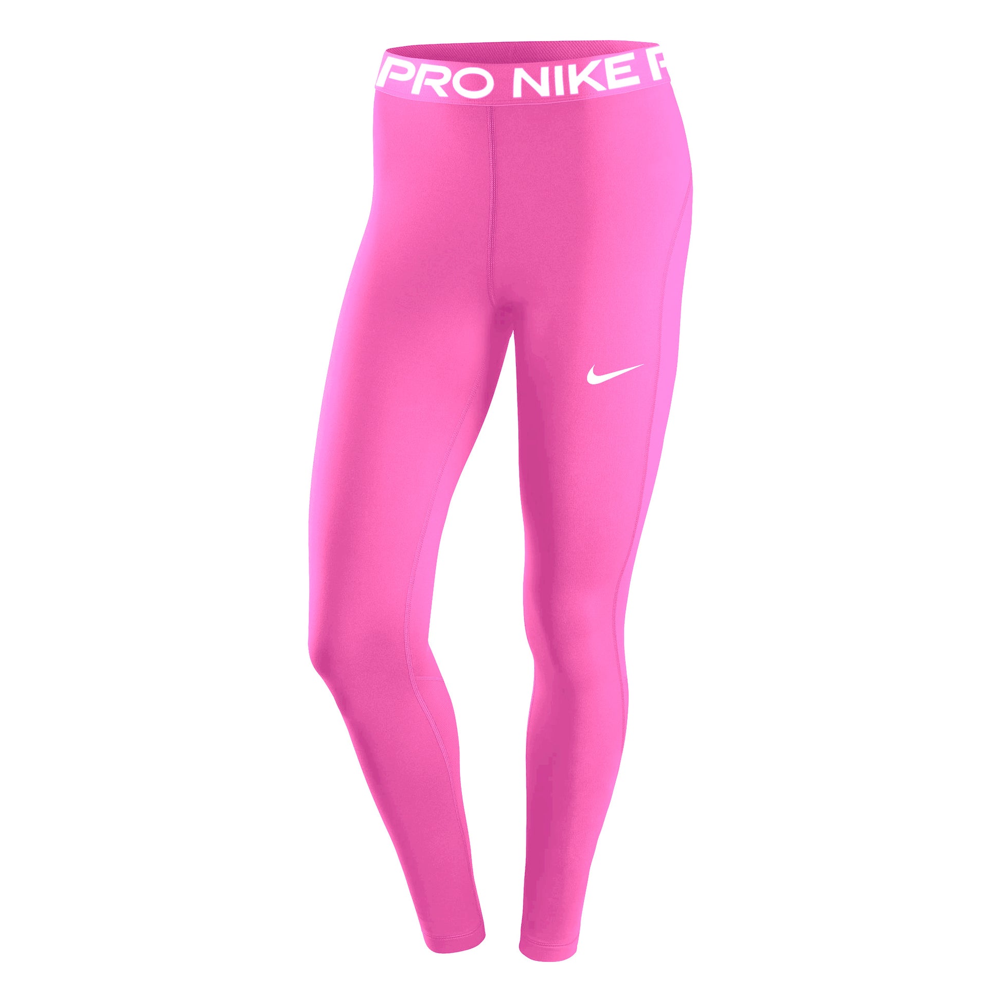 Nike Pro 365 Tight Dames - pink, wit