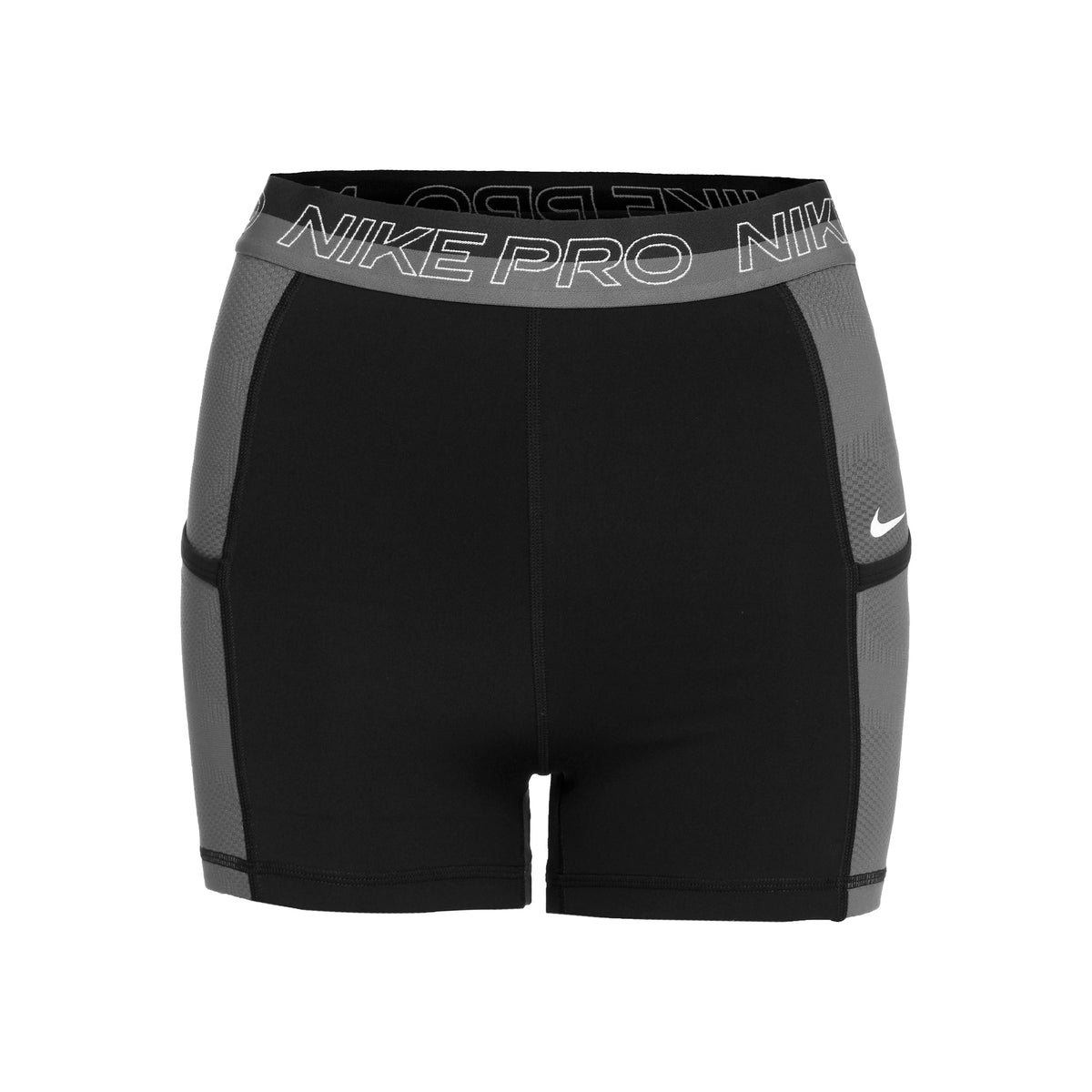 Nike Dri-Fit Performance 3in Short voor tennisballen Dames - zwart, grijs