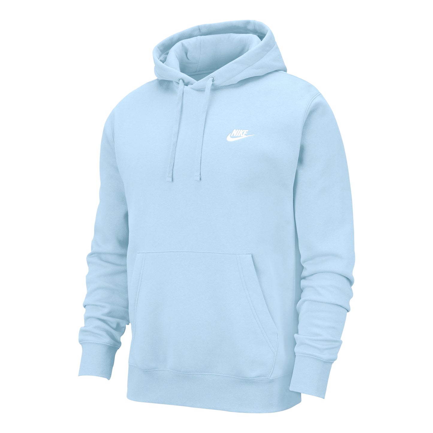 Nike Sportswear Club Sweater met capuchon Heren - lichtblauw,