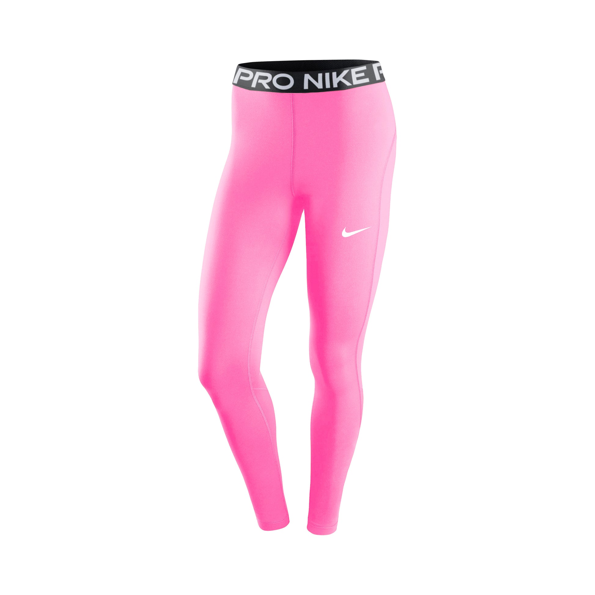 Nike Pro Tight Meisjes - neonroze, zwart