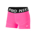 Dri-Fit Big Kids 3in Shorts Meisjes-pink,zwart