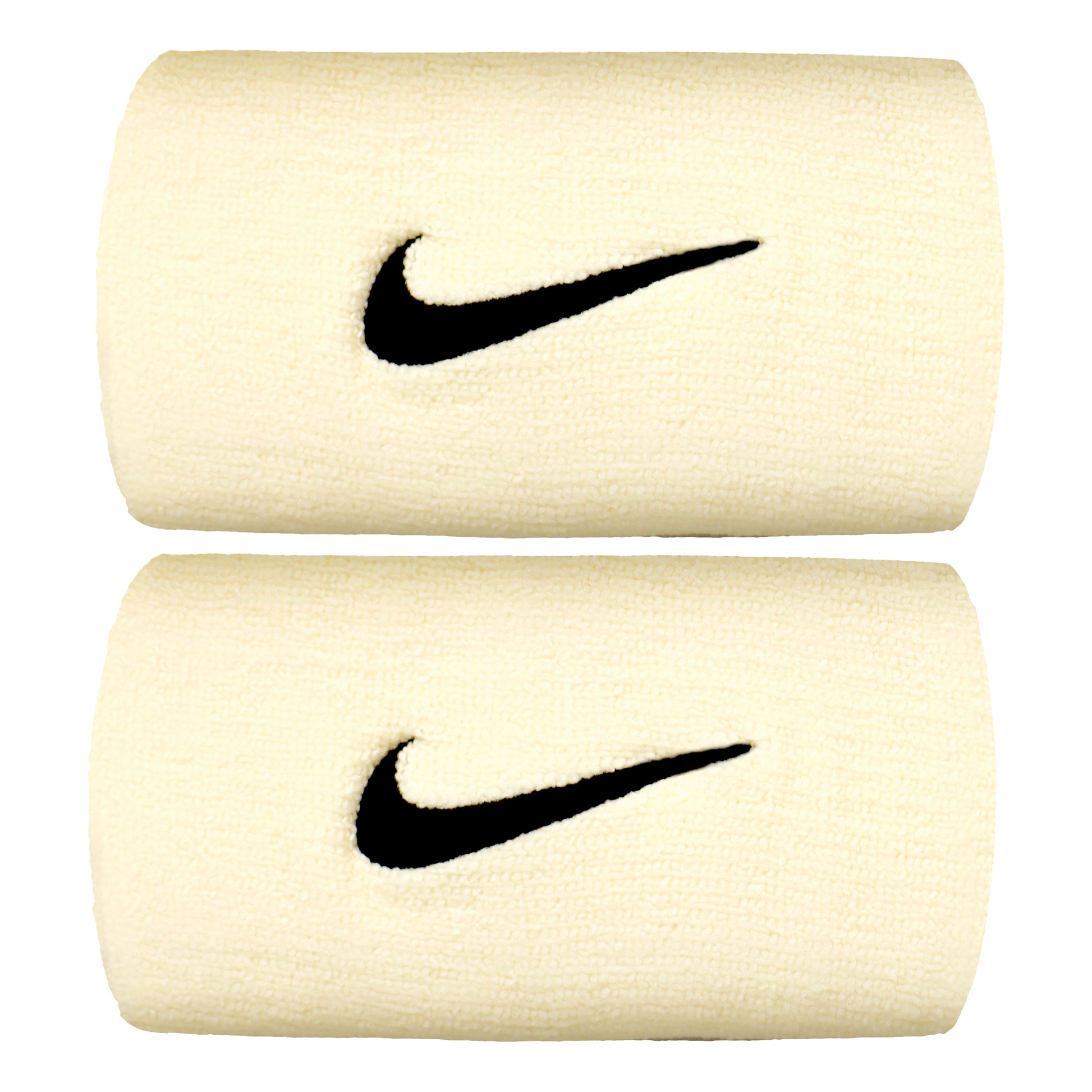 Nike Premier DW Zweetband Verpakking 2 stuks lang - geel, zwart