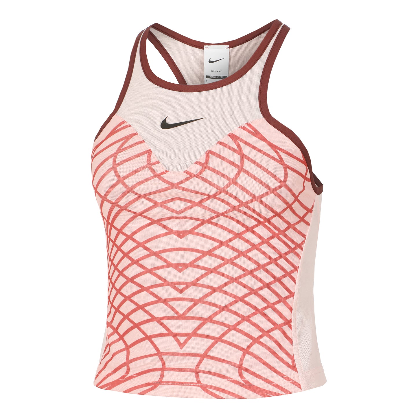 Nike Dri-Fit Court Slam RG Tanktop Dames - roze, koraal
