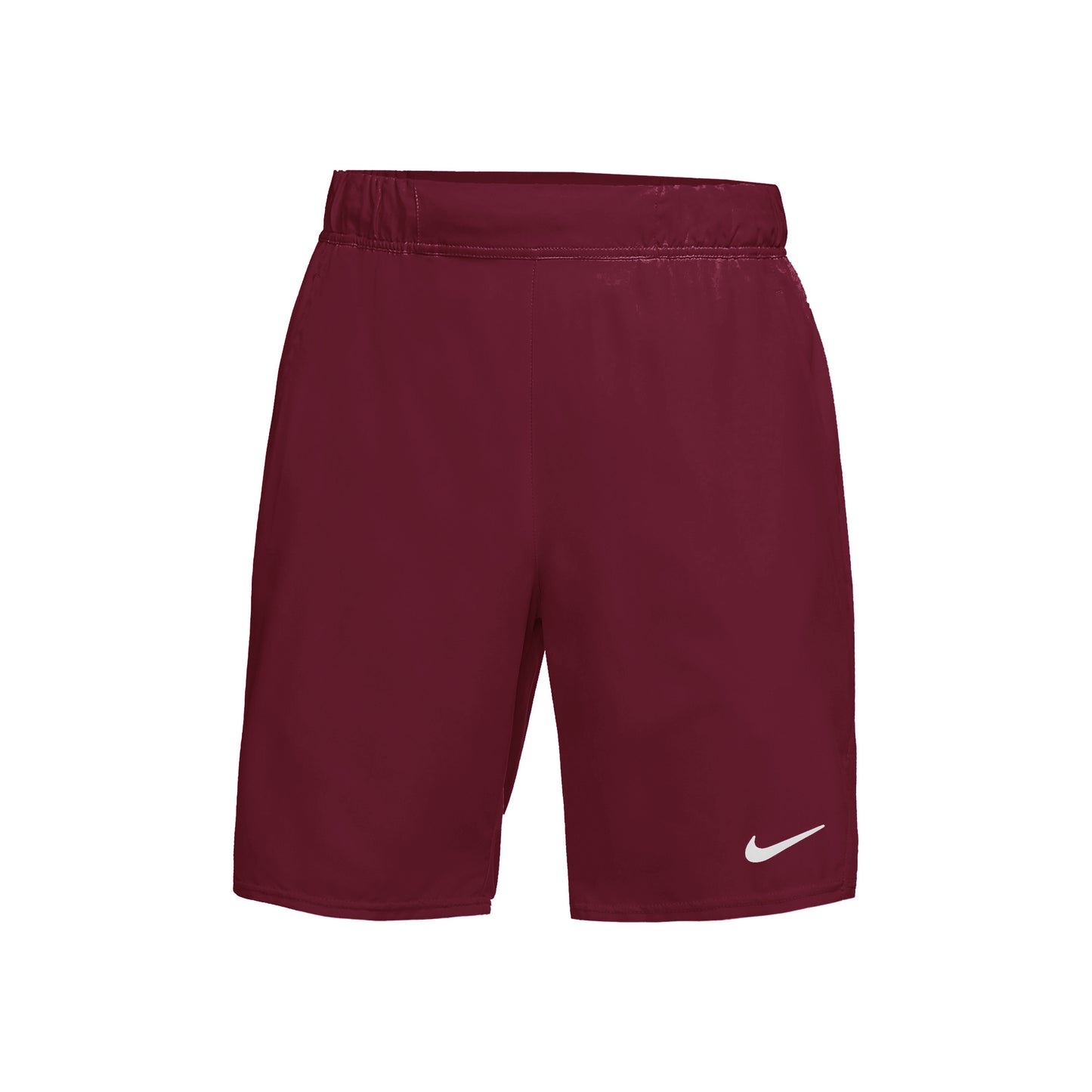 Nike Dri-Fit Victory Court 9in Shorts Heren - donkerrood,