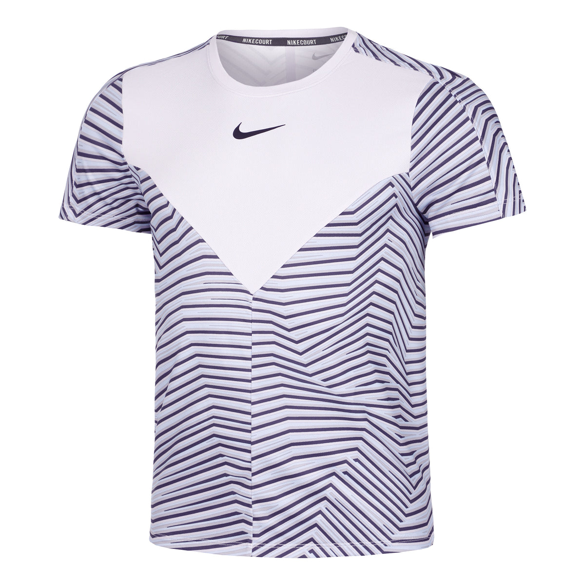 Nike Dri-Fit Court Slam RG T-shirt Heren - mauve, paars