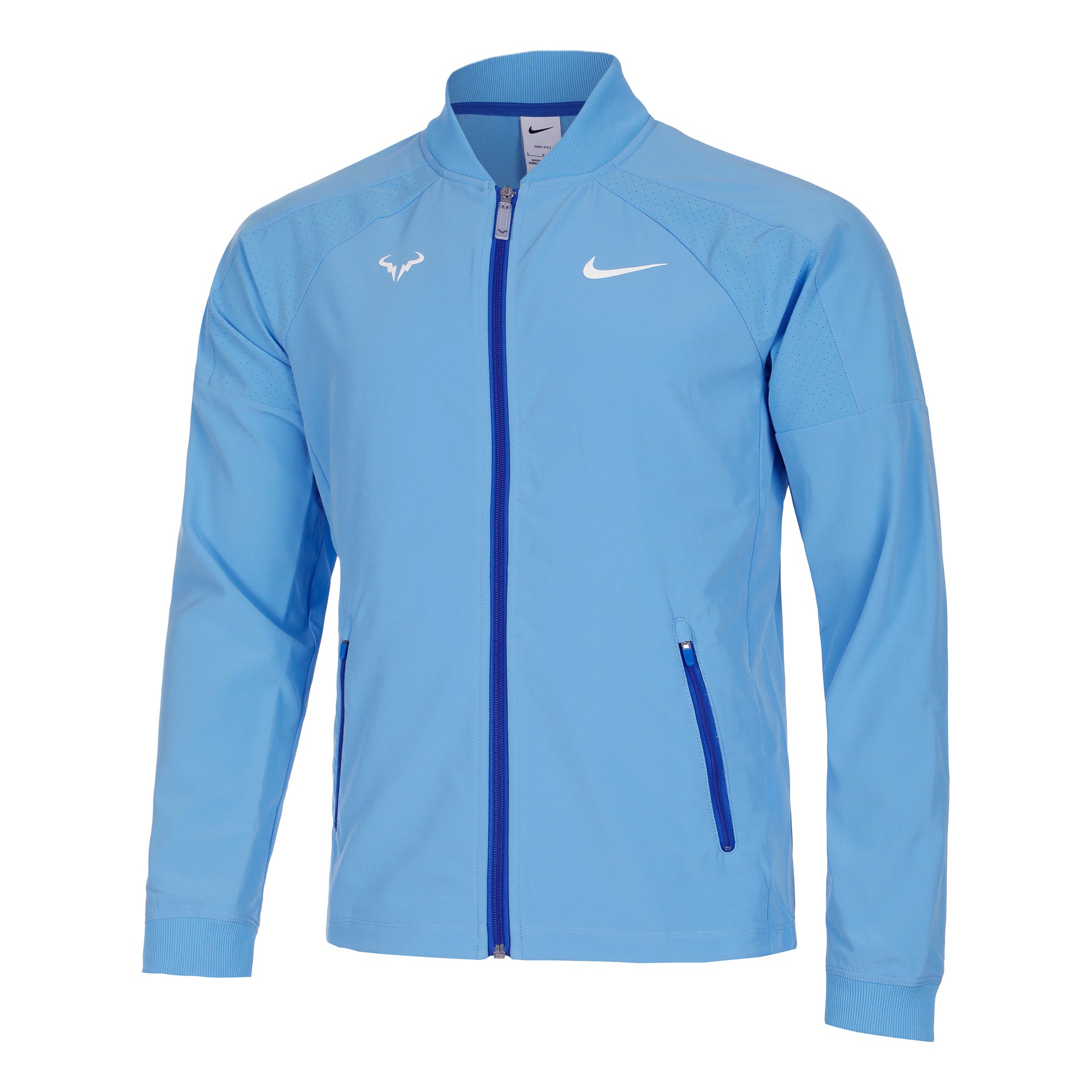 Nike Dri-Fit RAFA MNK Trainingsjack Heren - lichtblauw, blauw