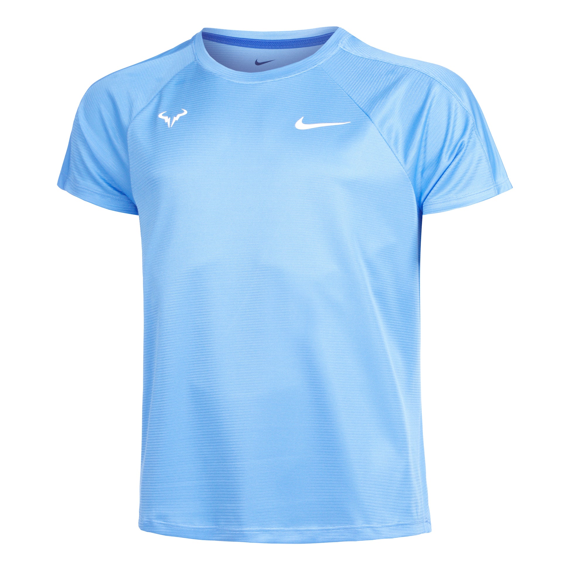 Nike Dri-Fit RAFA MNK Challenger T-shirt Heren - lichtblauw,