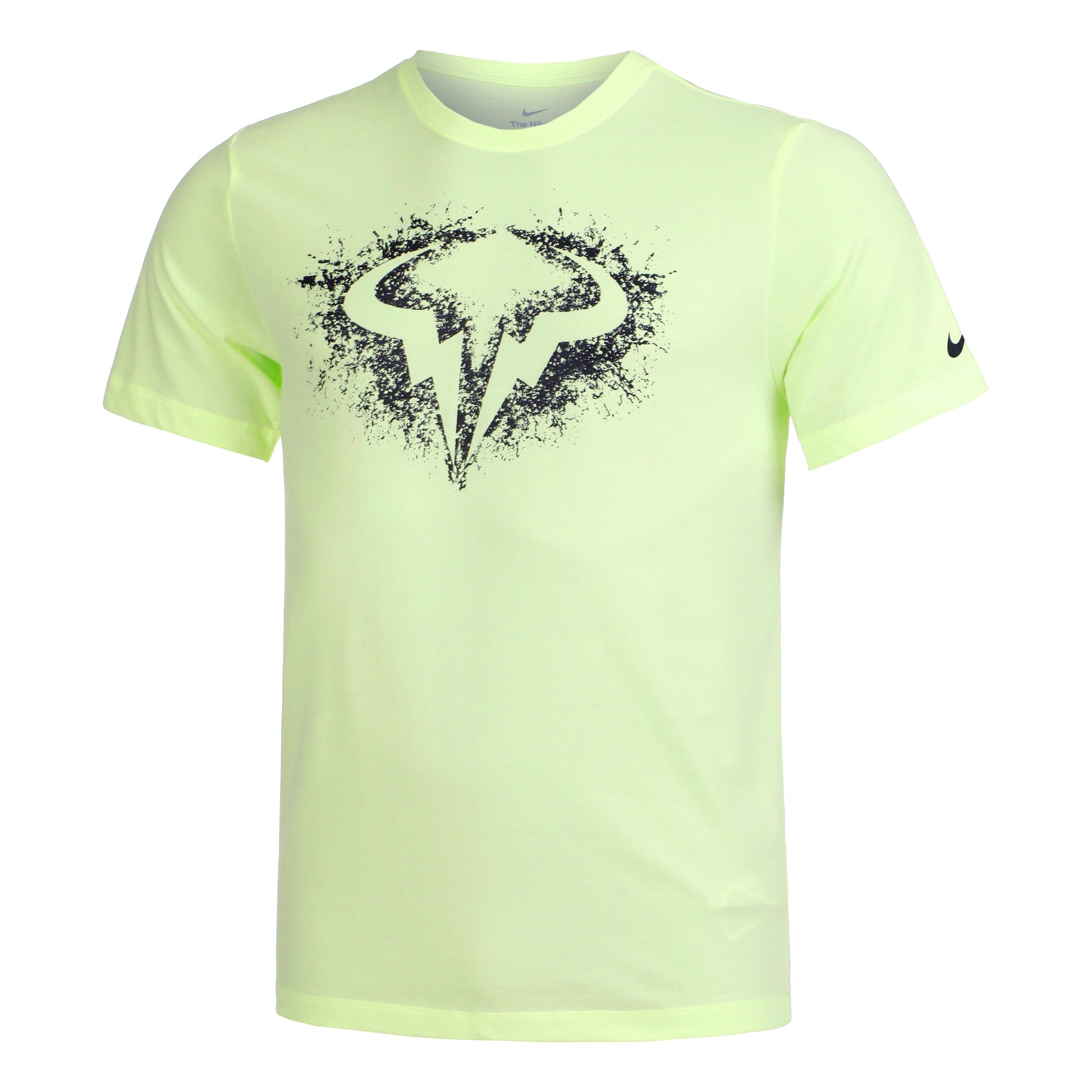 Nike Dri-Fit Rafa Nadal Court SU23 T-shirt Heren - lichtgroen, veelkleurig