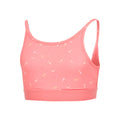 Dri-Fit Light Support Sport-bh Meisjes - koraal,