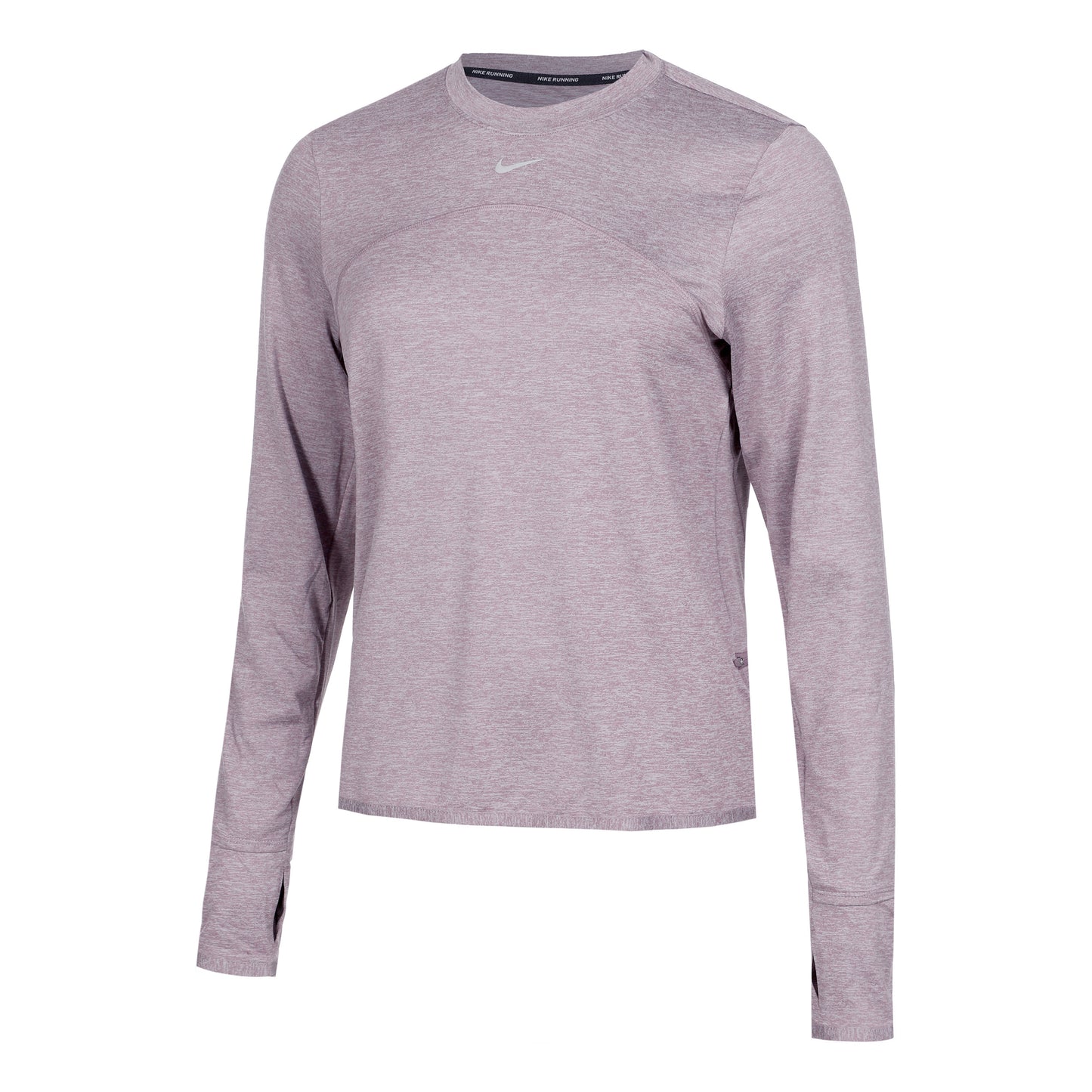 Nike Dri-Fit Dri-Fit Swift Element UV Crew-Neck Topje hardlopen Dames - mauve,