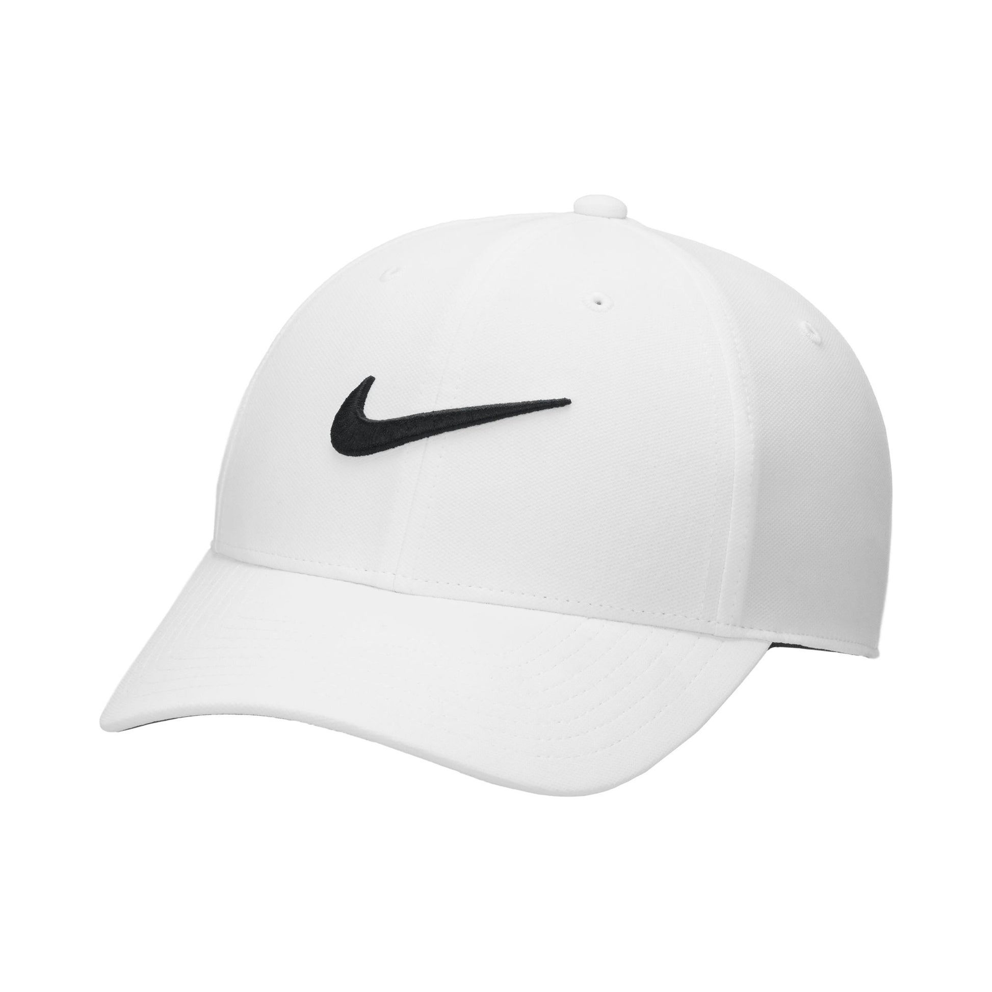 Nike Dri-Fit Club Cap Unisex - wit, zwart
