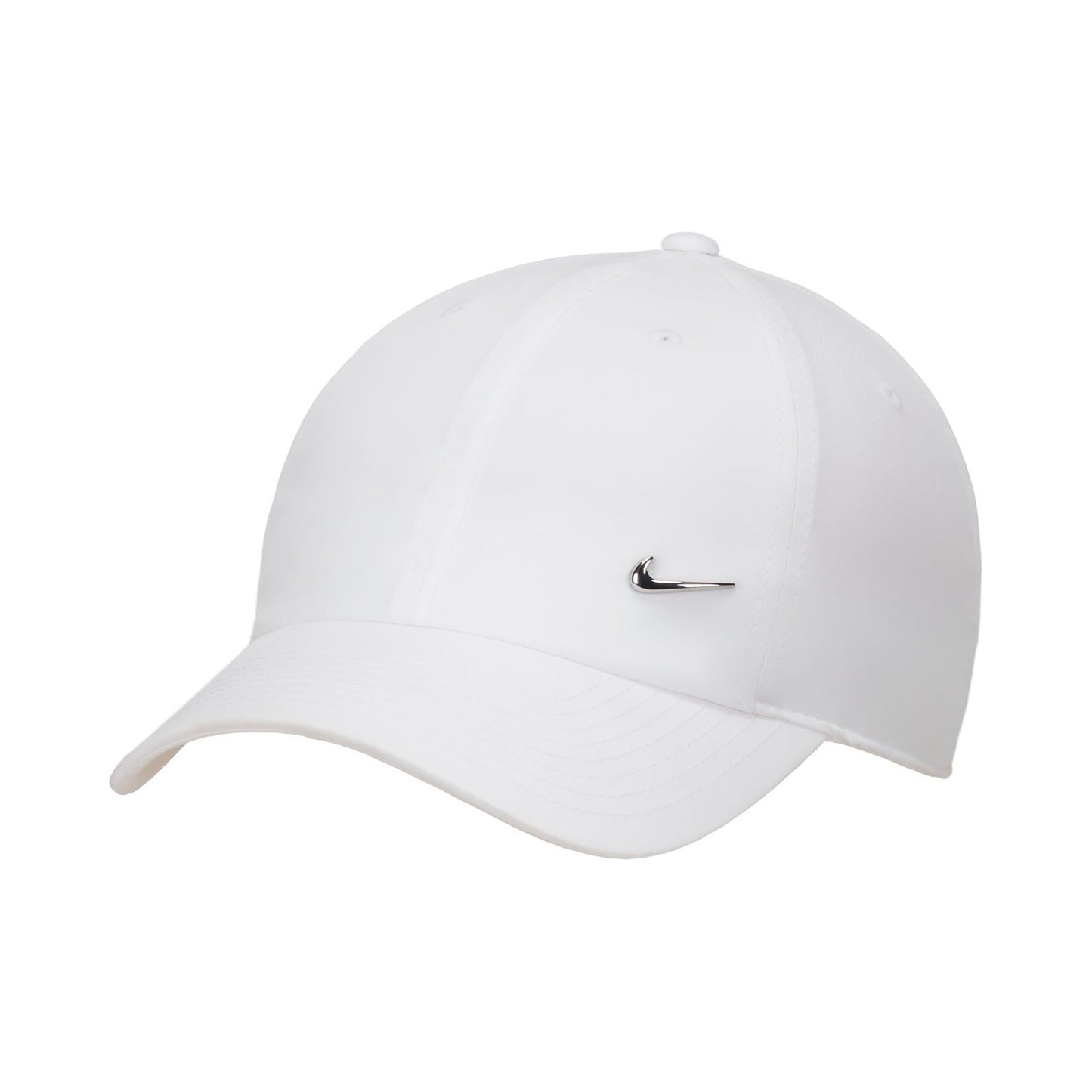 Nike Dri-Fit Club Cap Unisex - wit, zilver