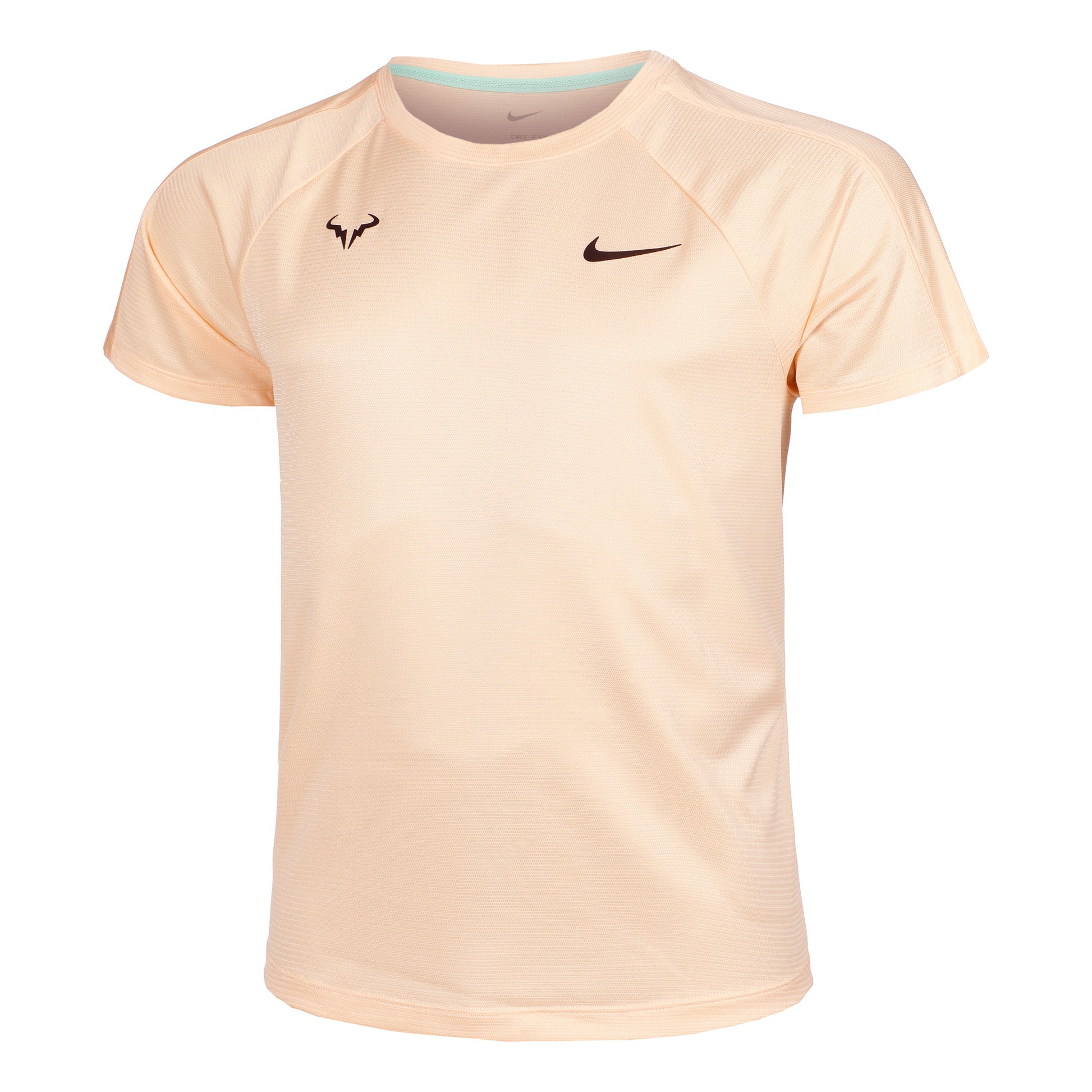 Nike Dri-Fit RAFA MNK Challenger T-shirt Heren - abrikoos,