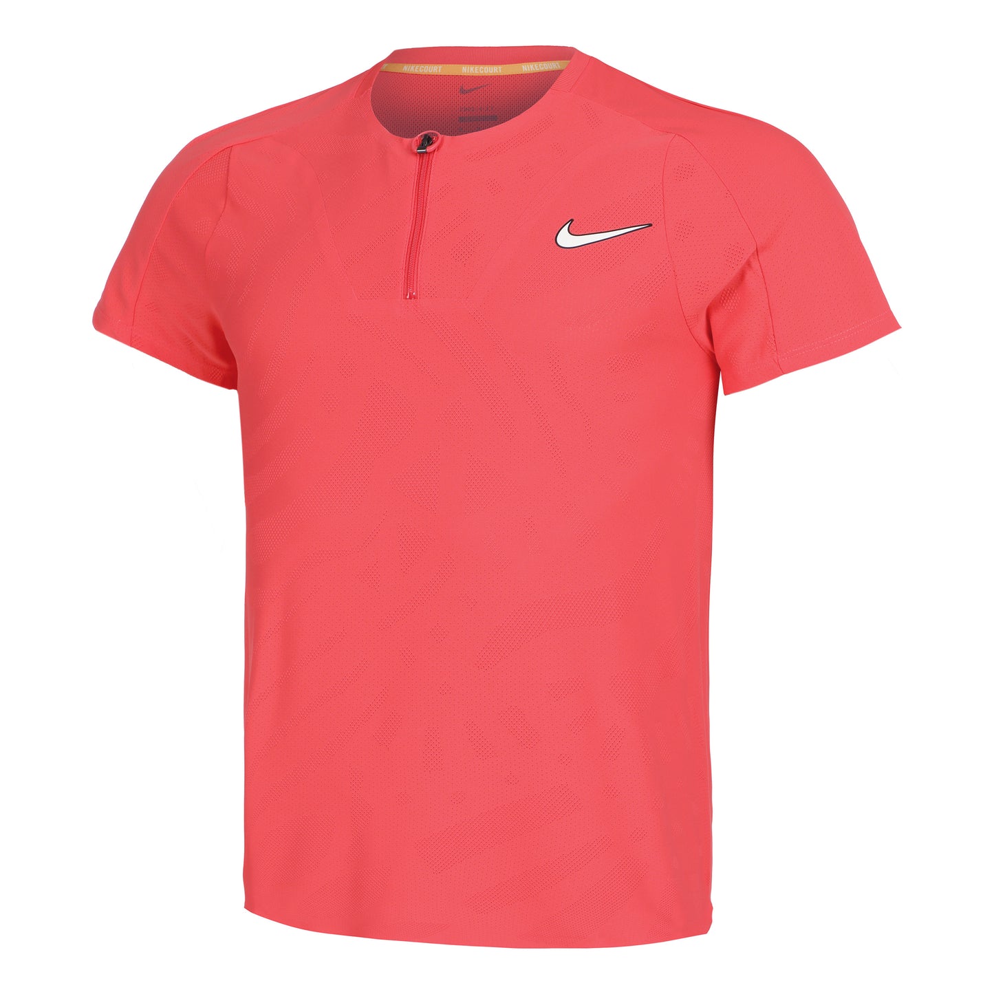 Nike Dri-Fit Court Slim Polo Heren-Koraal