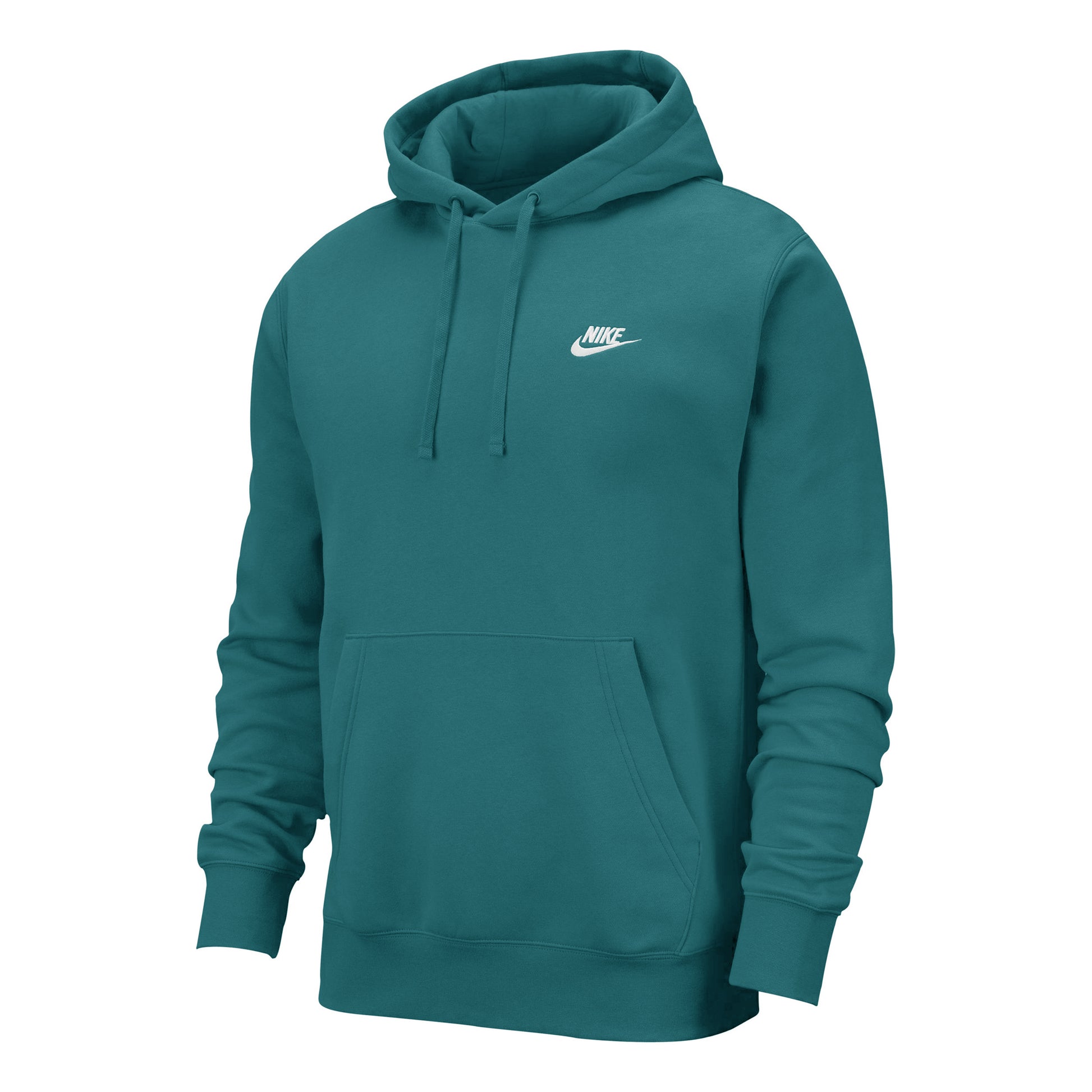 Nike Sportswear Club Sweater met capuchon Heren - petrolblauw,