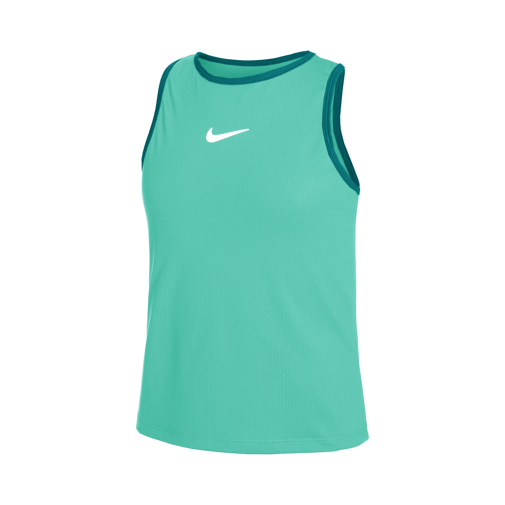 Nike Dri-Fit Victory Court Dimension Tanktop Meisjes - mint, petrolblauw