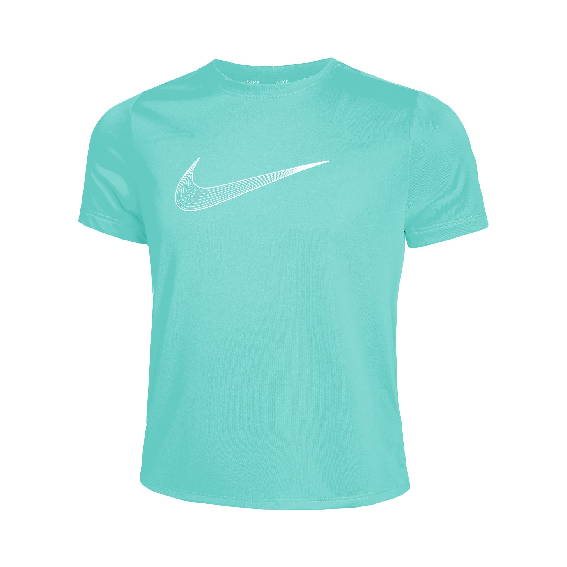 Nike Dri-Fit One GX T-shirt Meisjes - turkoois,