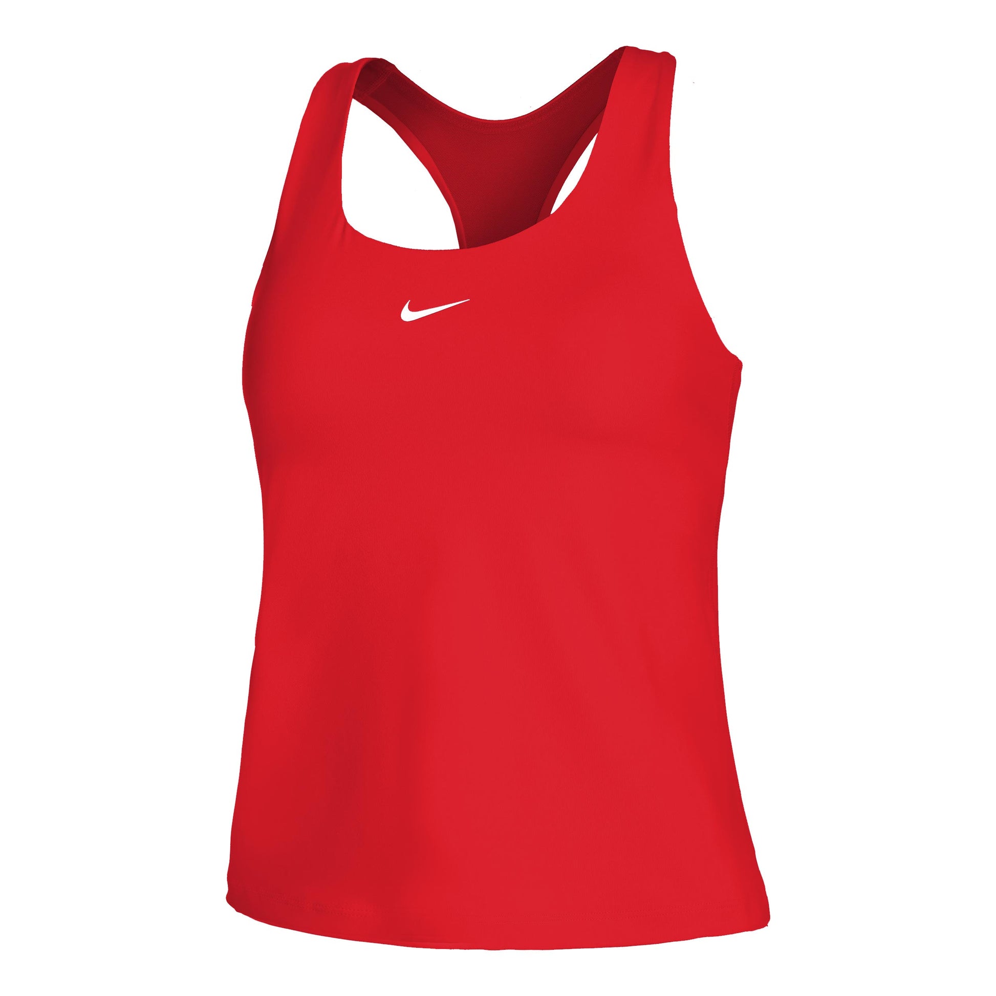 Nike Dri-Fit Swoosh Tanktop Dames - rood,