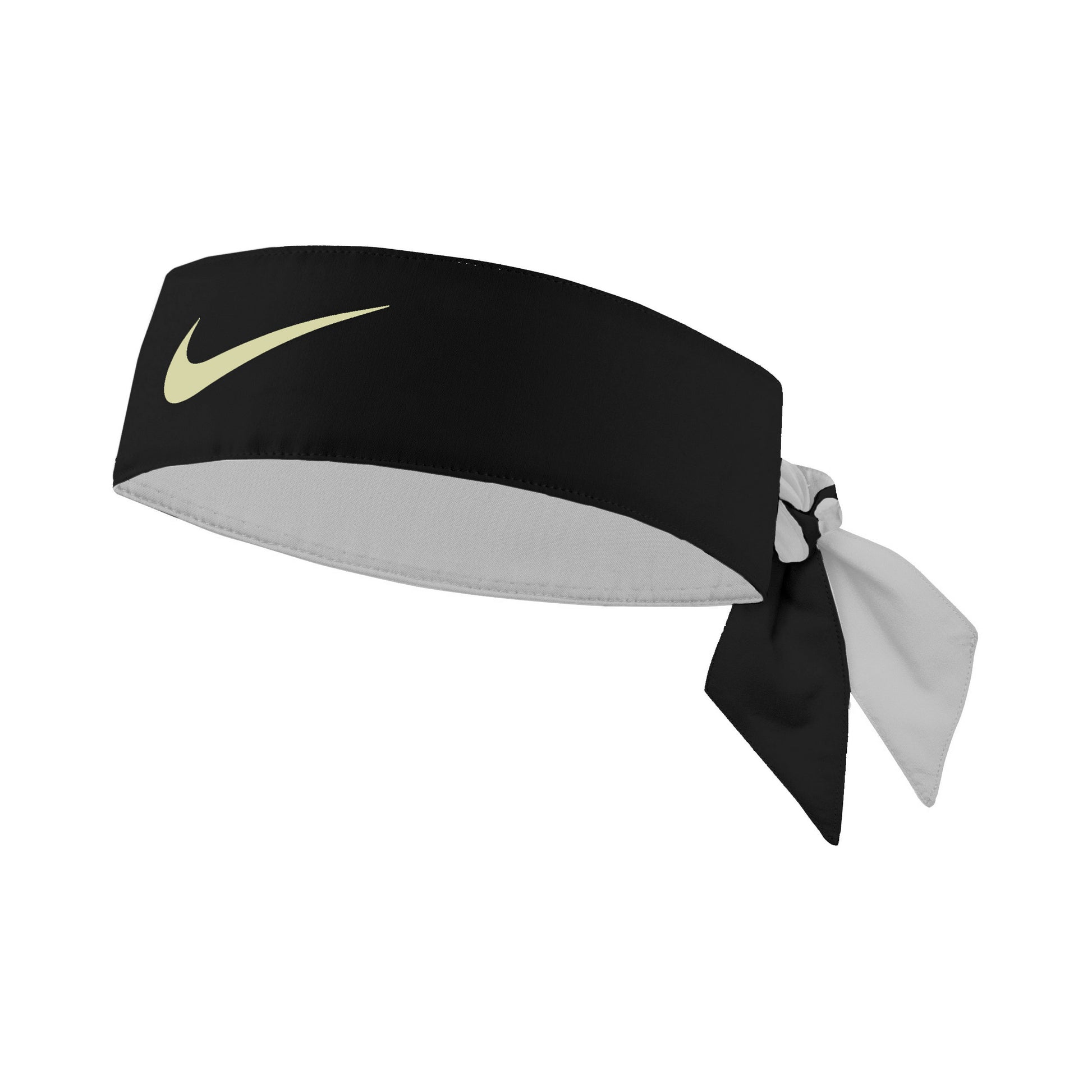 Nike Premier Bandana Unisex - zwart, neongeel