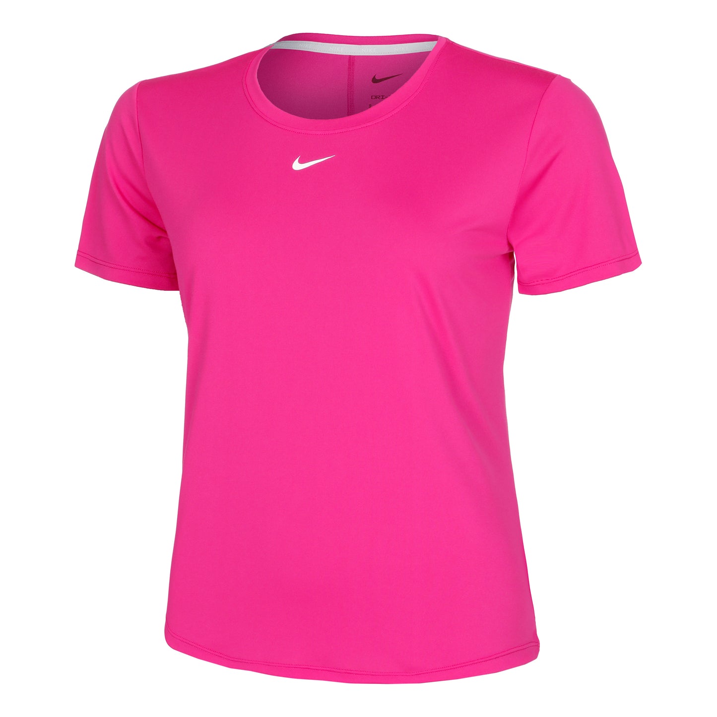 Nike Dri-Fit One STD T-shirt Dames - roze, wit