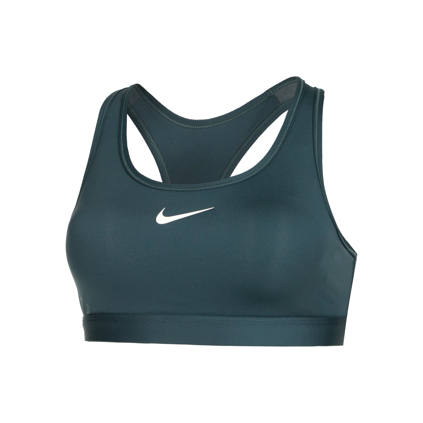 Nike Swoosh Medium Sport-bh Dames - petrolblauw,