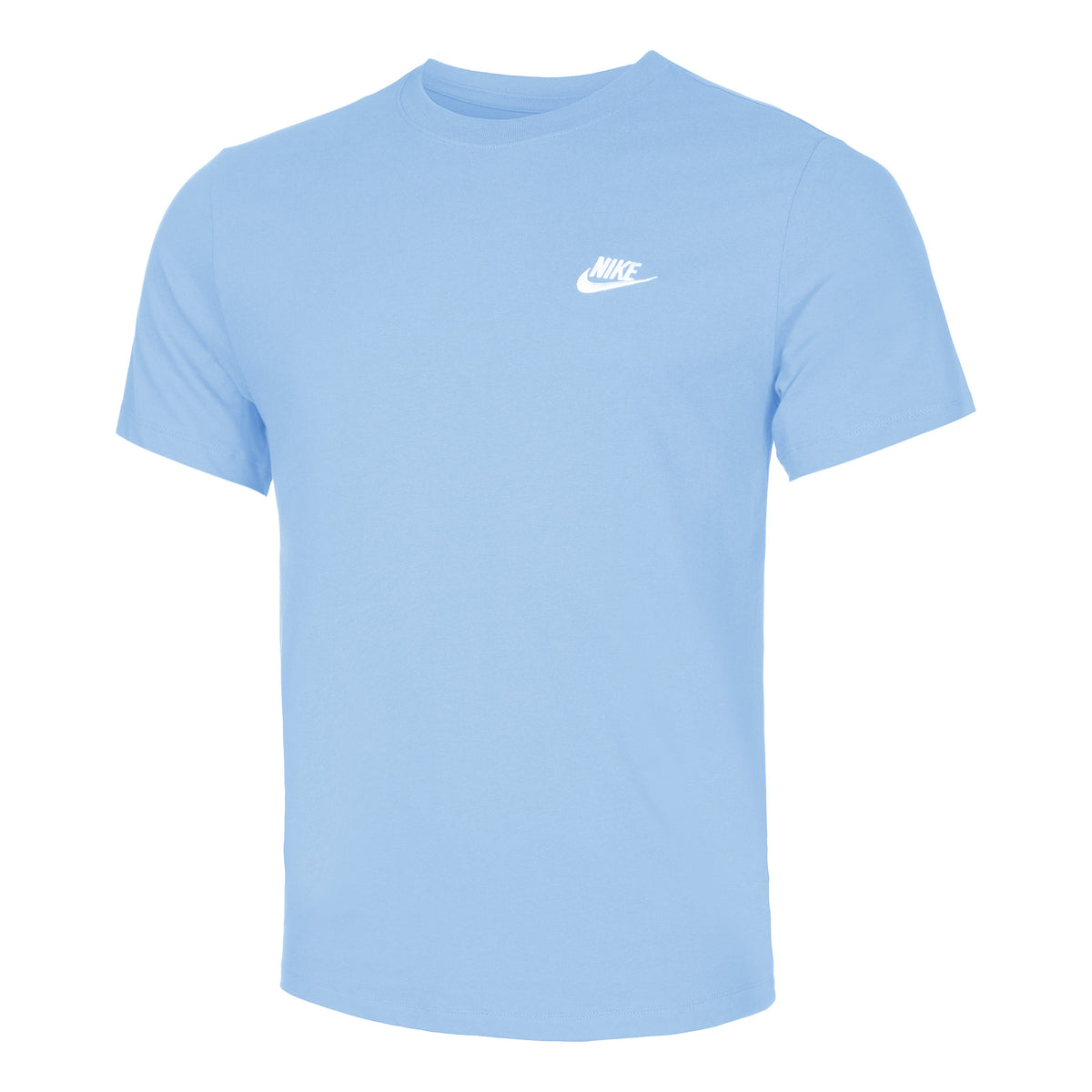 Nike Sportswear Club T-shirt Heren - lichtblauw,