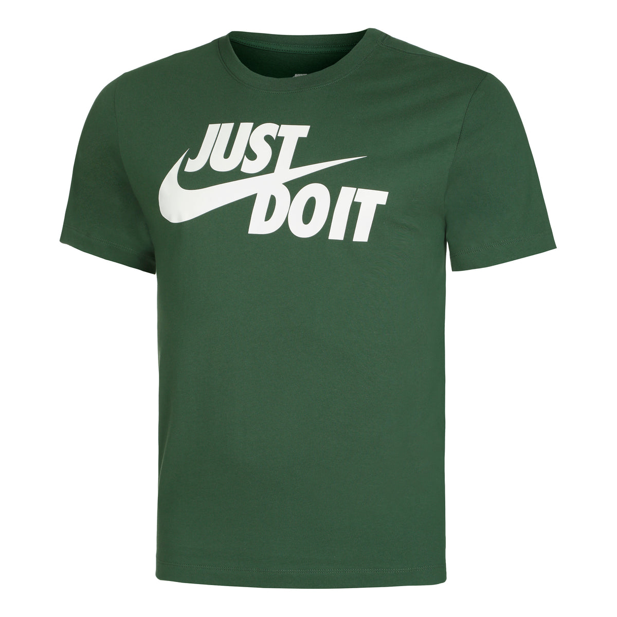 Nike Just Do It Swoosh T-shirt Heren - donkergroen,